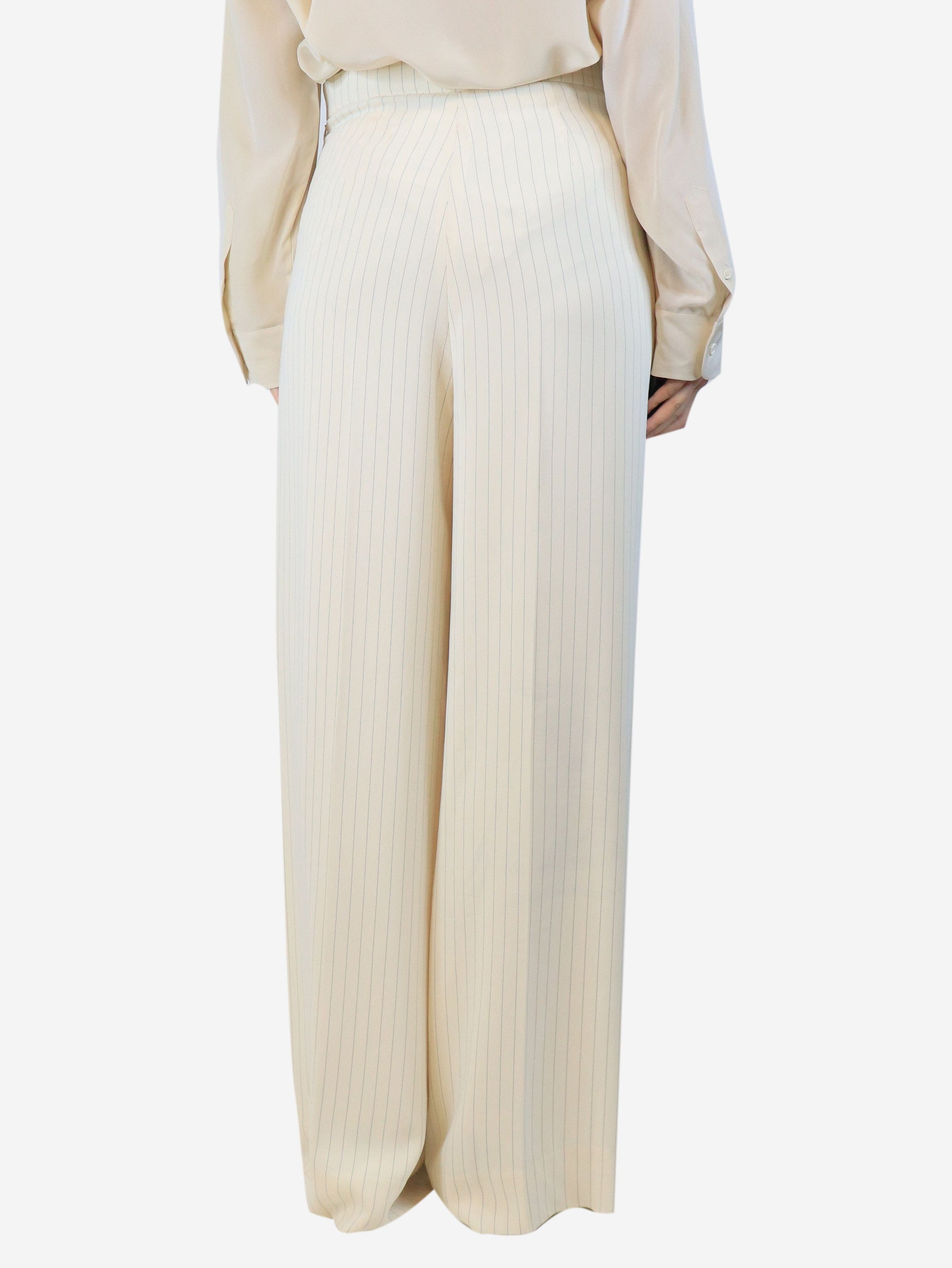 Other Cream scallop-button trousers - UK 14 Size 32" / US 10 / IT 46 - 4 Thumbnail