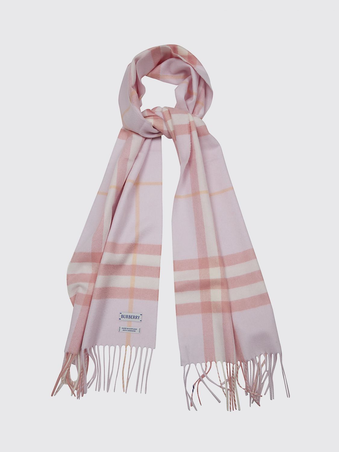 Burberry Burberry Scarf Woman Pink Size ONE SIZE - 2 Thumbnail
