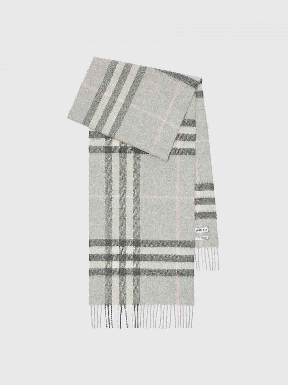 Burberry Burberry Scarf Woman Grey Size ONE SIZE - 2 Thumbnail