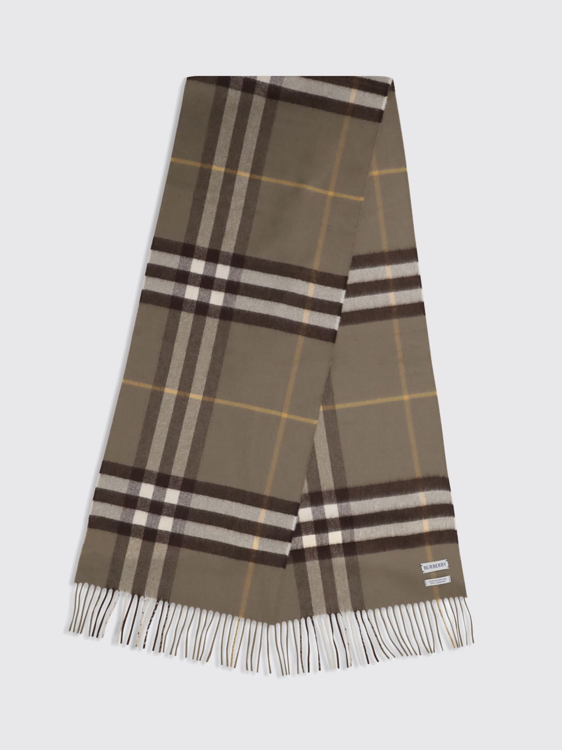 Burberry Burberry Scarf Woman Brown Size ONE SIZE - 2 Thumbnail