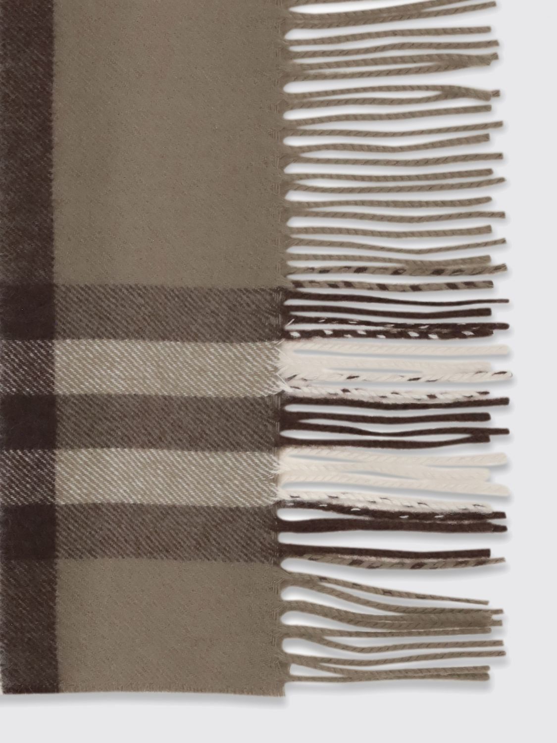 Burberry Burberry Scarf Woman Brown Size ONE SIZE - 3 Thumbnail