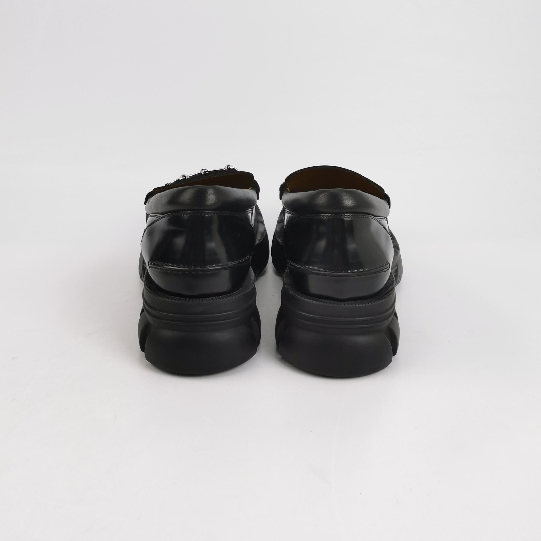 Gucci Gucci Chunky Horsebit Leather Loafers 43.5 Size US 10 / EU 43 - 4 Thumbnail