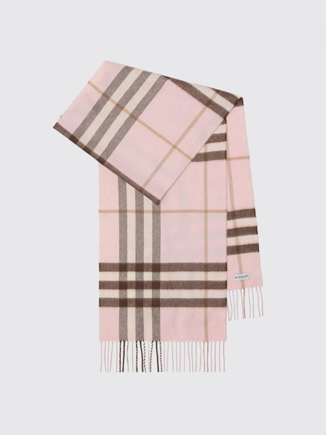 Burberry Burberry Scarf Woman Red Size ONE SIZE - 3 Thumbnail