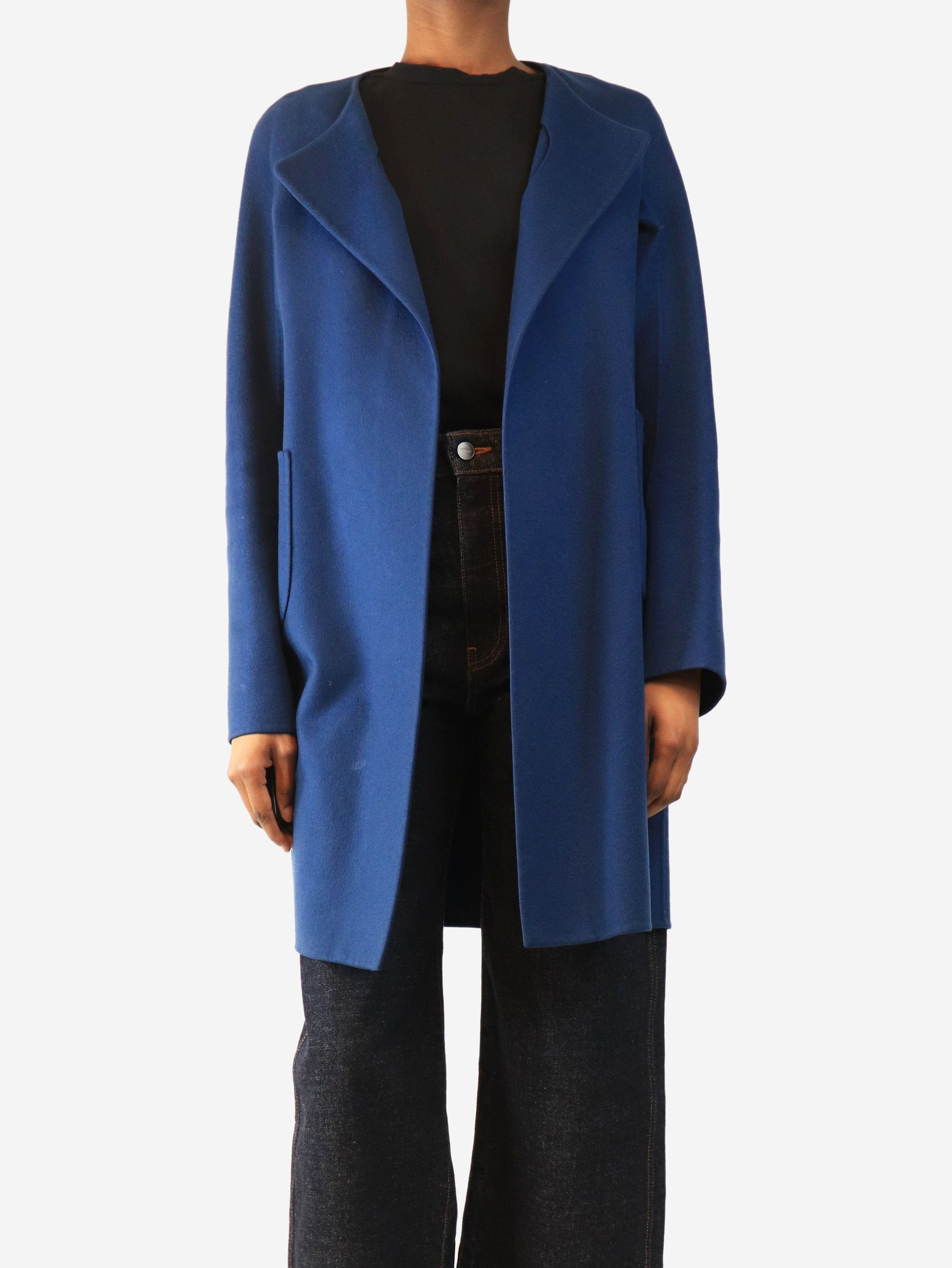 Jil Sander Blue cashmere coat - UK 8 Size S / US 4 / IT 40 - 3 Thumbnail