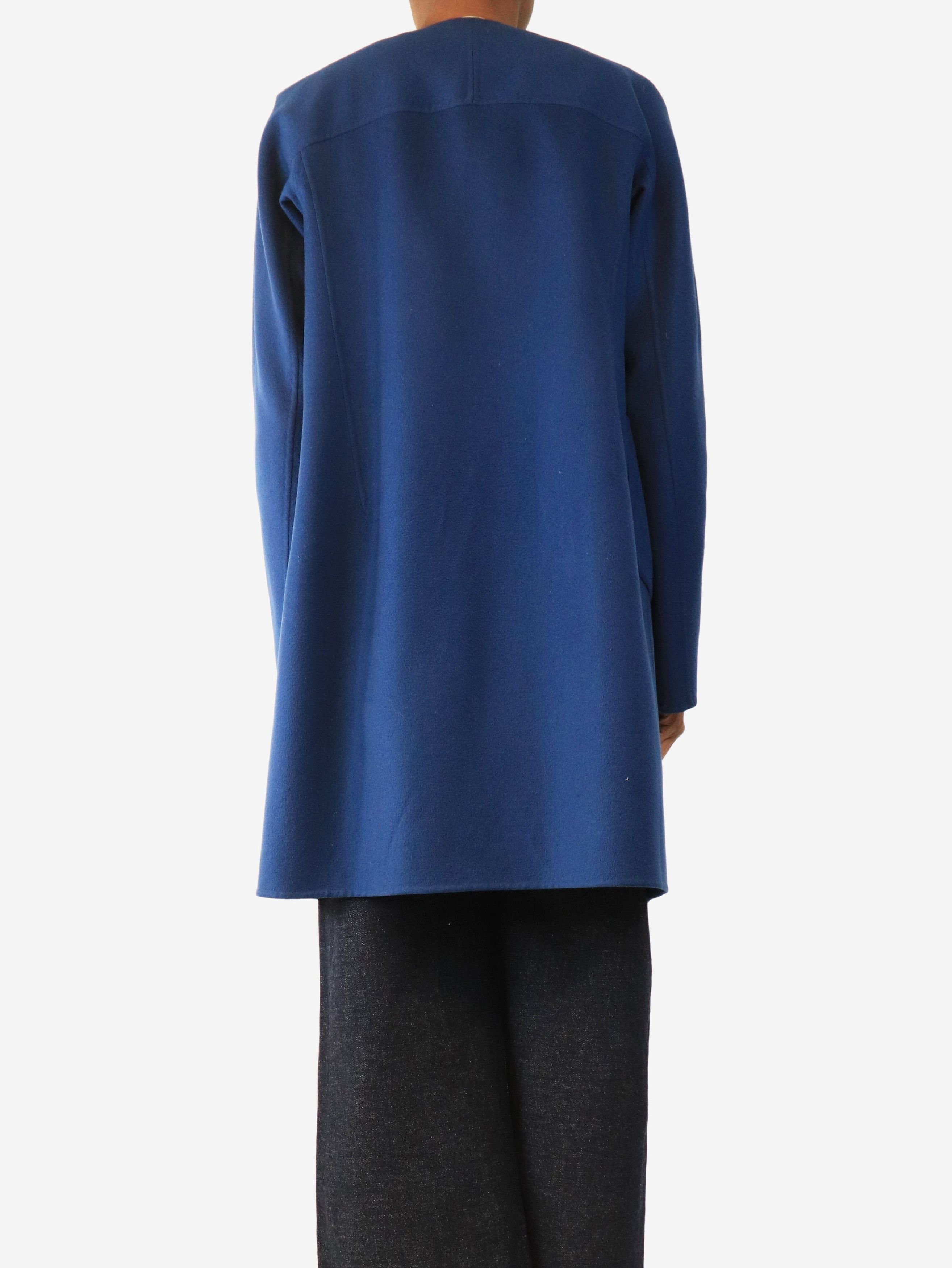 Jil Sander Blue cashmere coat - UK 8 Size S / US 4 / IT 40 - 2 Thumbnail