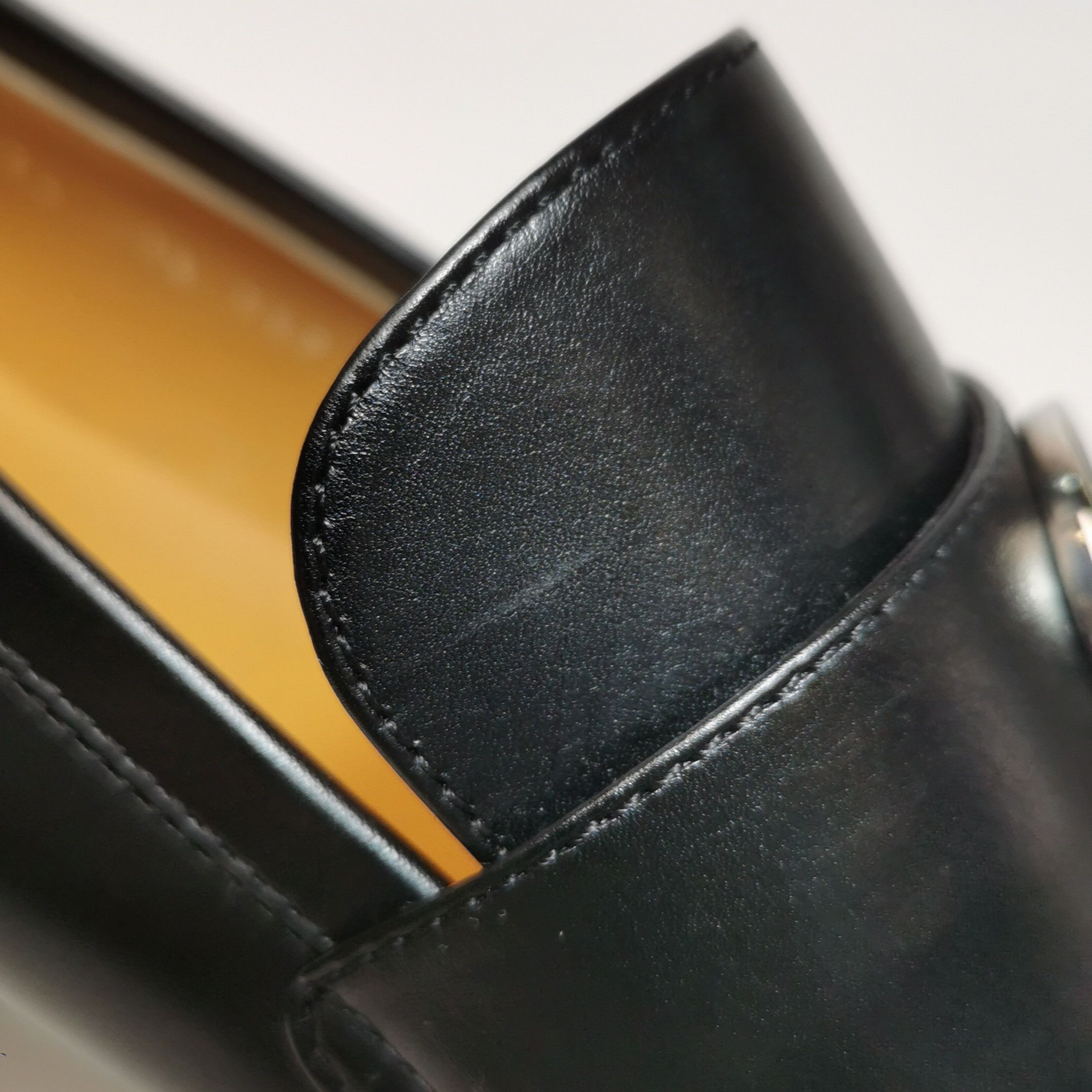 Gucci Gucci Interlocking G Leather Loafers 11.5 Size US 12 / EU 45 - 7 Thumbnail