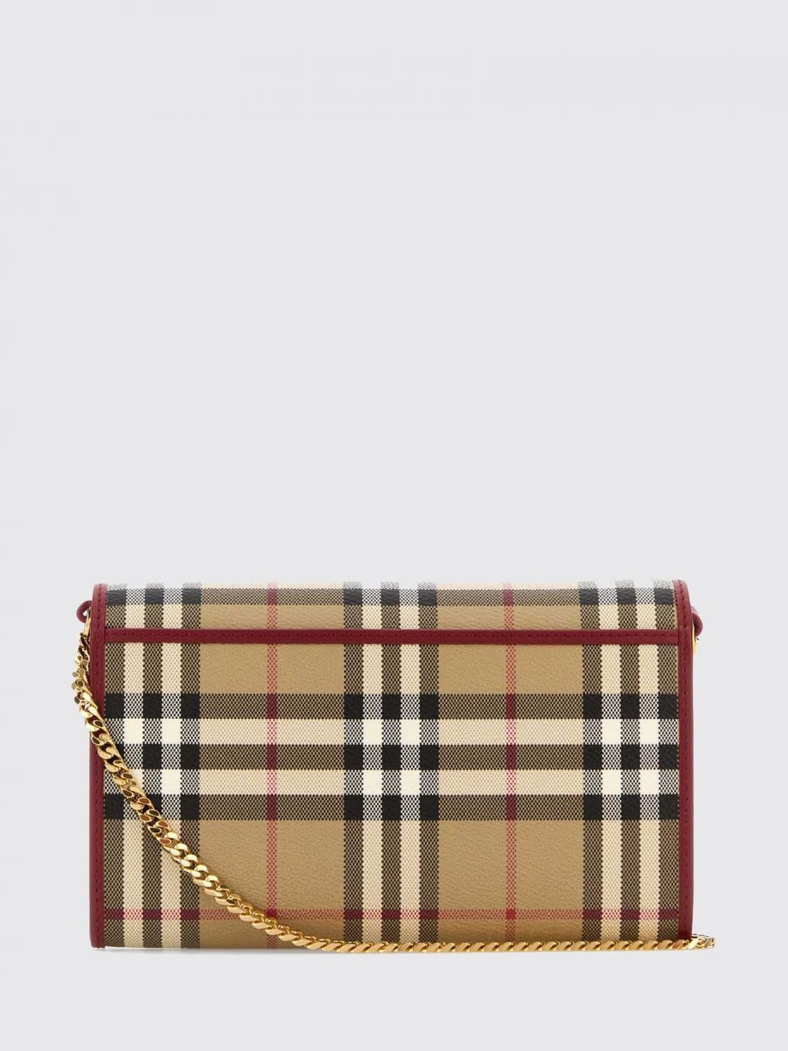 Burberry Burberry Mini Bag Woman Burgundy Size ONE SIZE - 2 Thumbnail