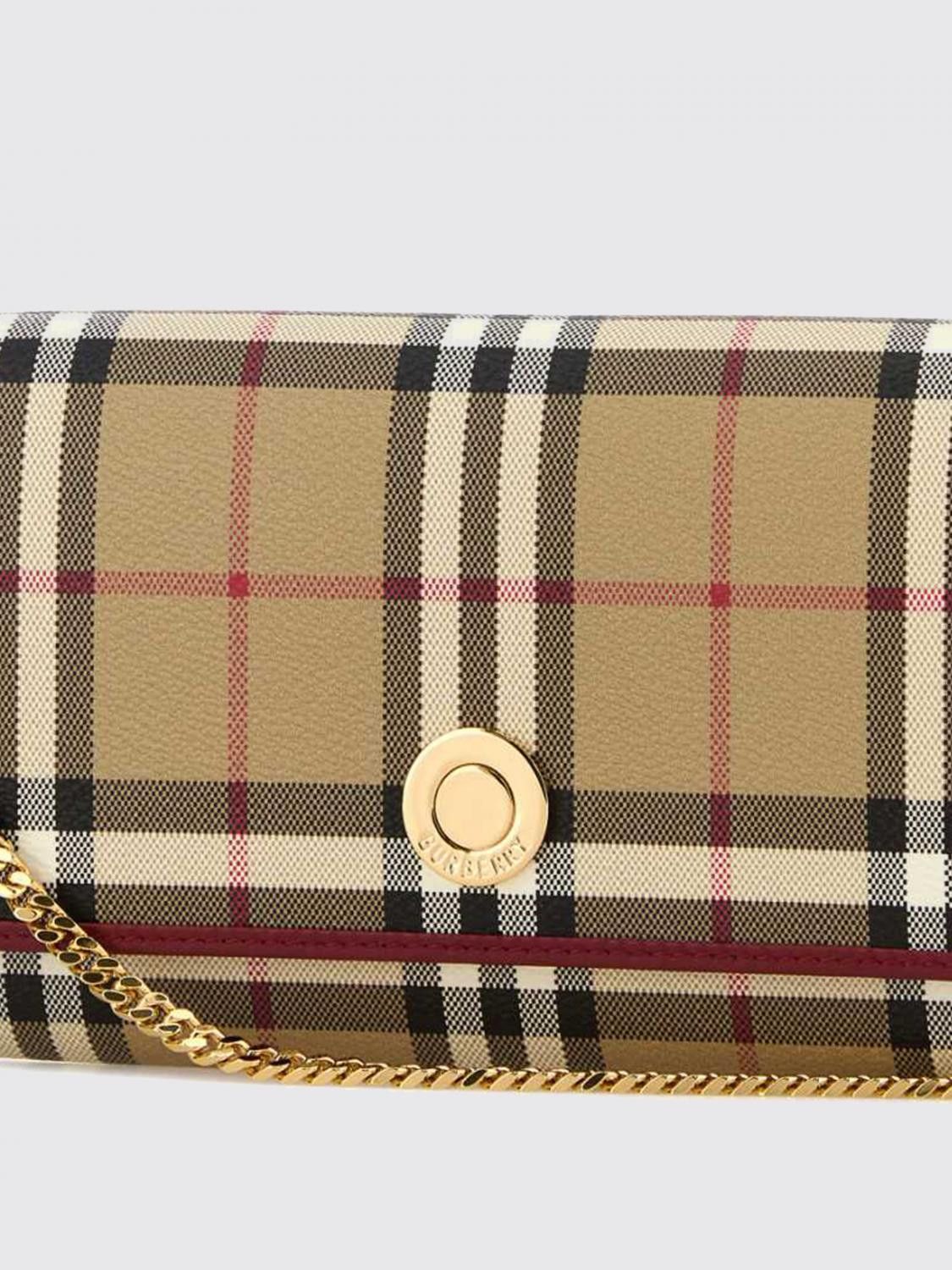 Burberry Burberry Mini Bag Woman Burgundy Size ONE SIZE - 3 Thumbnail