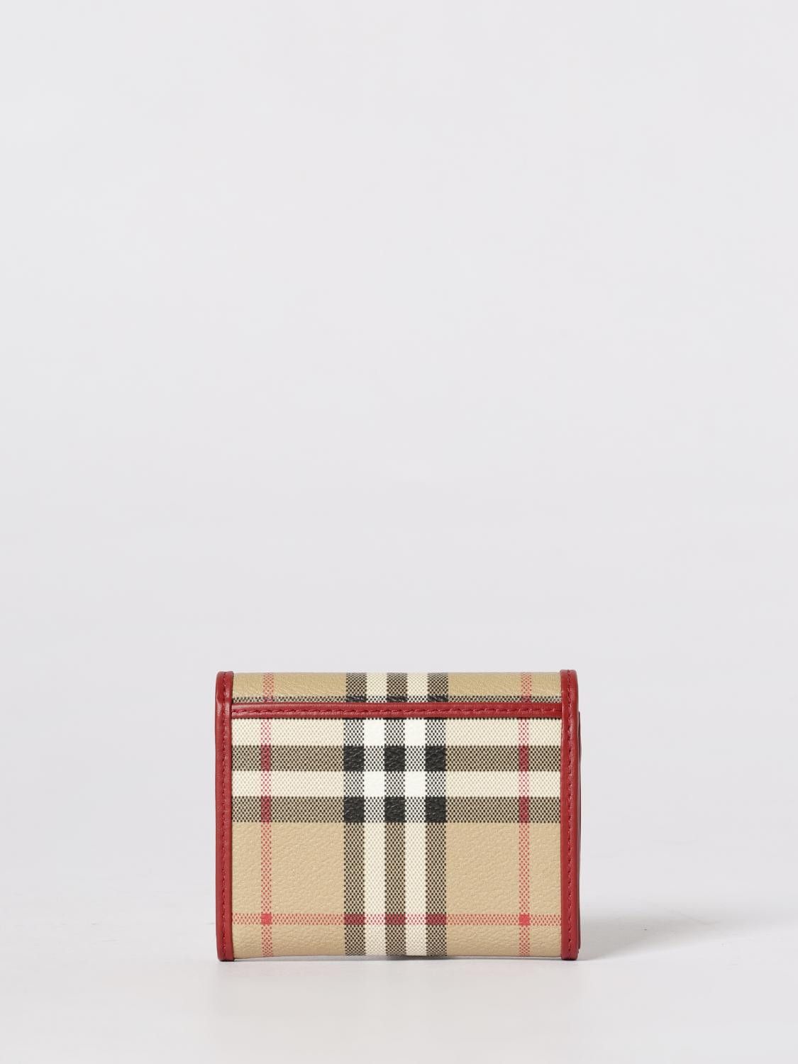 Burberry Burberry Wallet Woman Beige Size ONE SIZE - 3 Thumbnail