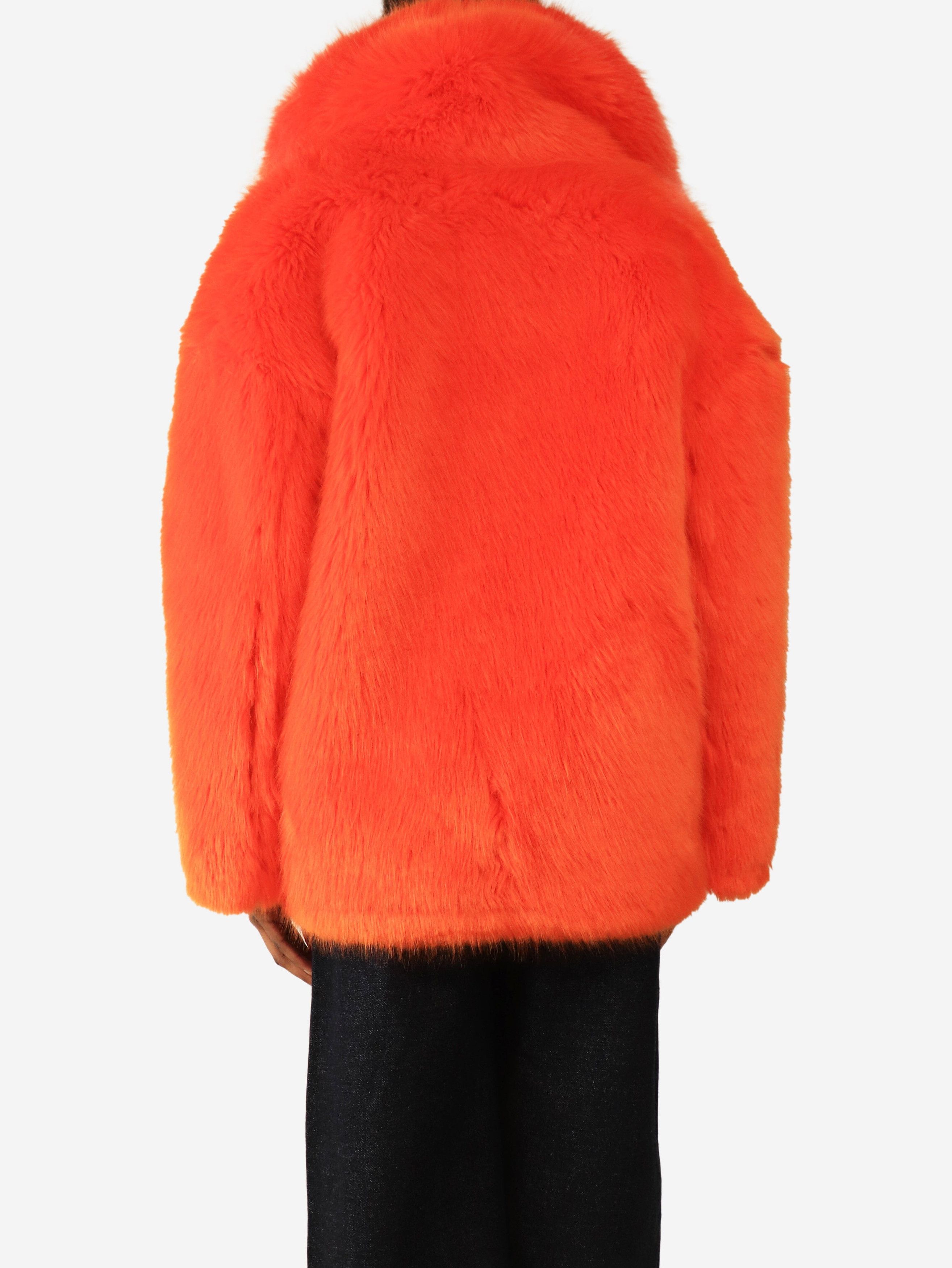 Other Orange faux fur coat - XS Size XS / US 0-2 / IT 36-38 - 2 Thumbnail