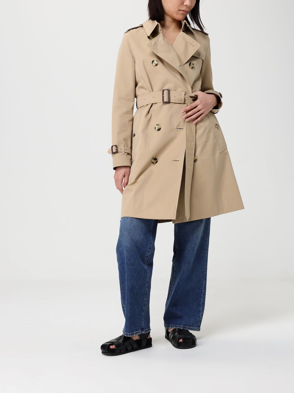 Burberry Burberry Jacket Woman Yellow Size S / US 4 / IT 40 - 2 Thumbnail