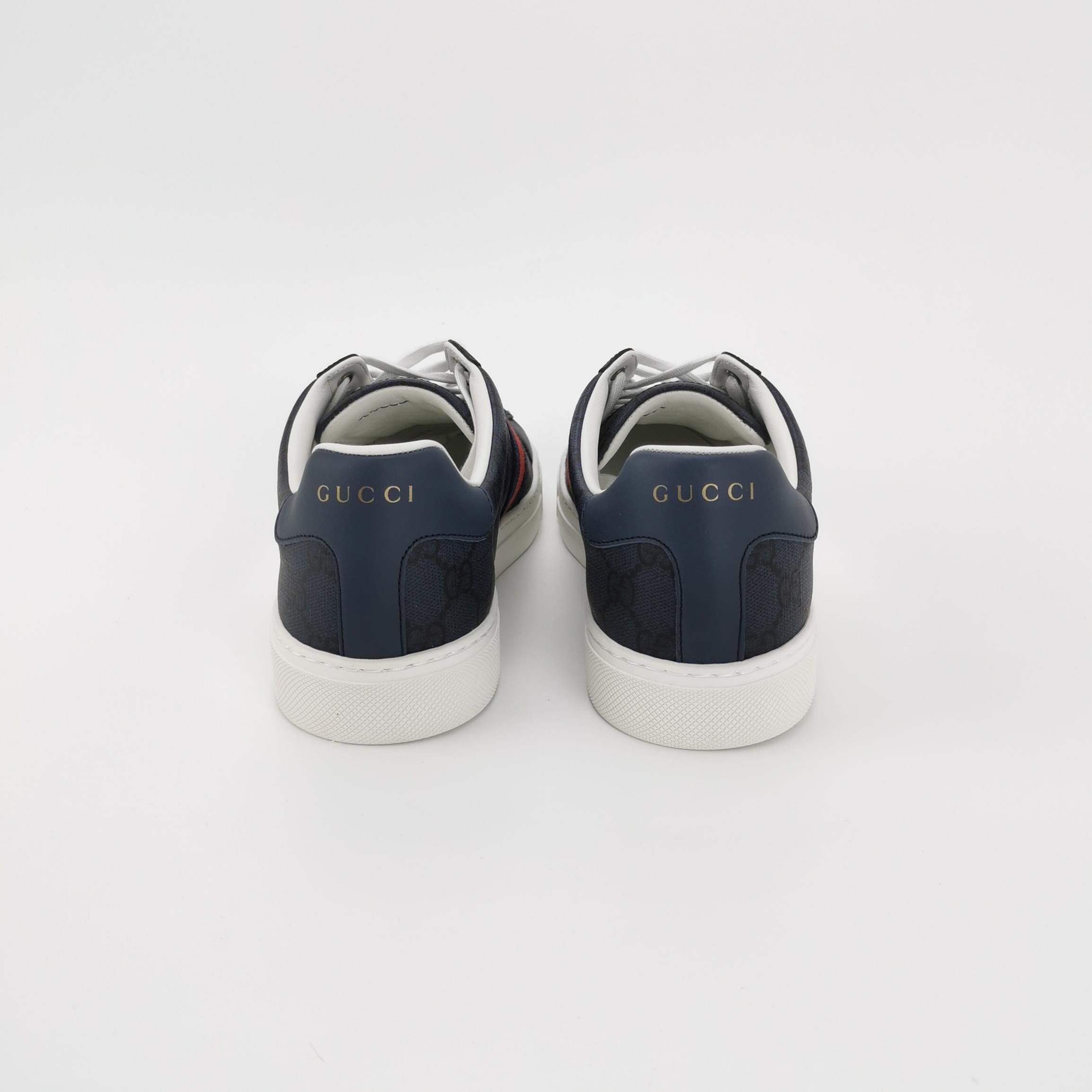 Gucci Gucci GG Supreme Ace Sneakers EU 40 Size US 7 / EU 40 - 4 Thumbnail