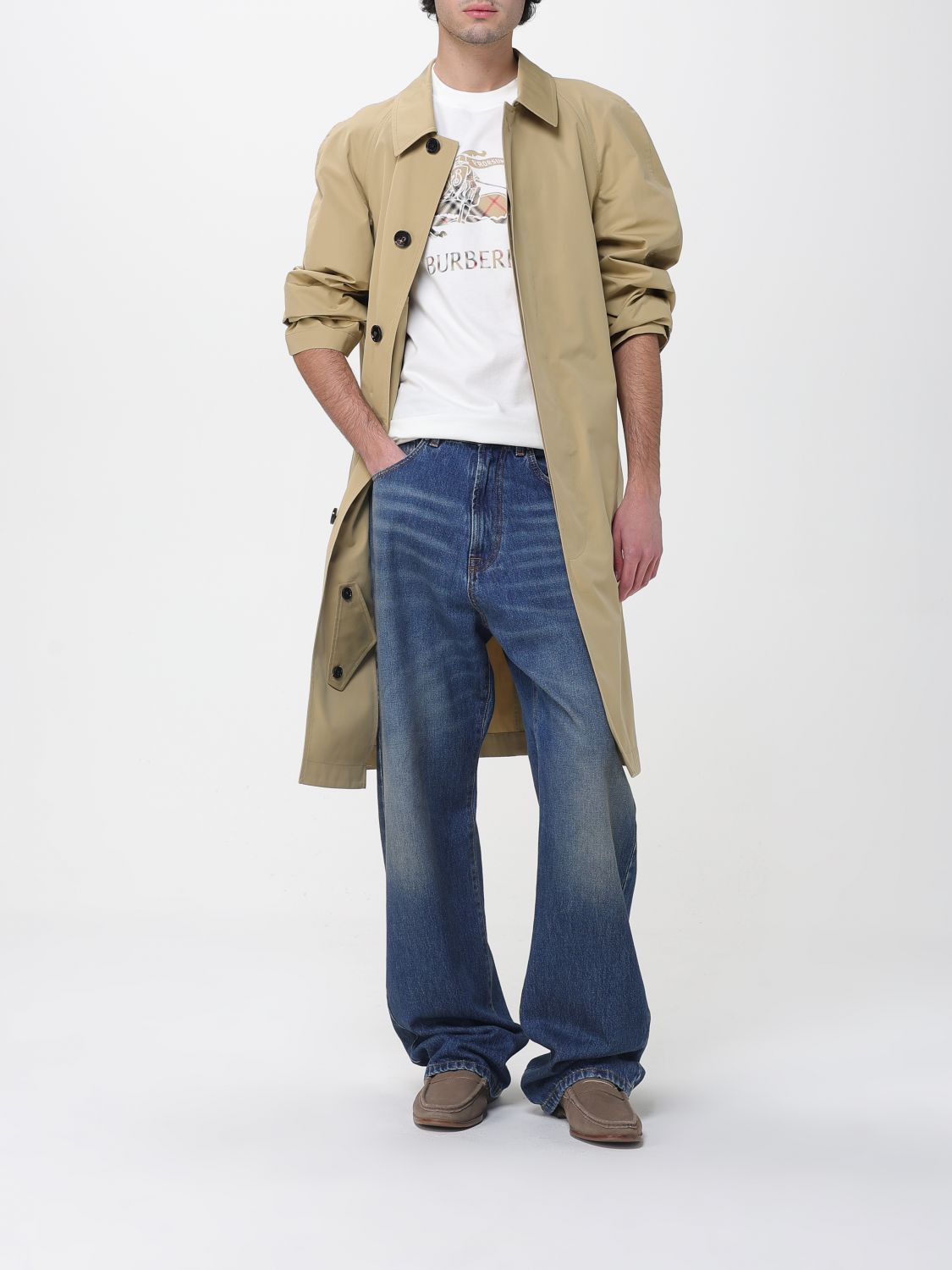 Burberry Burberry Jacket Men Sand Size US XXL / EU 58 / 5 - 2 Thumbnail