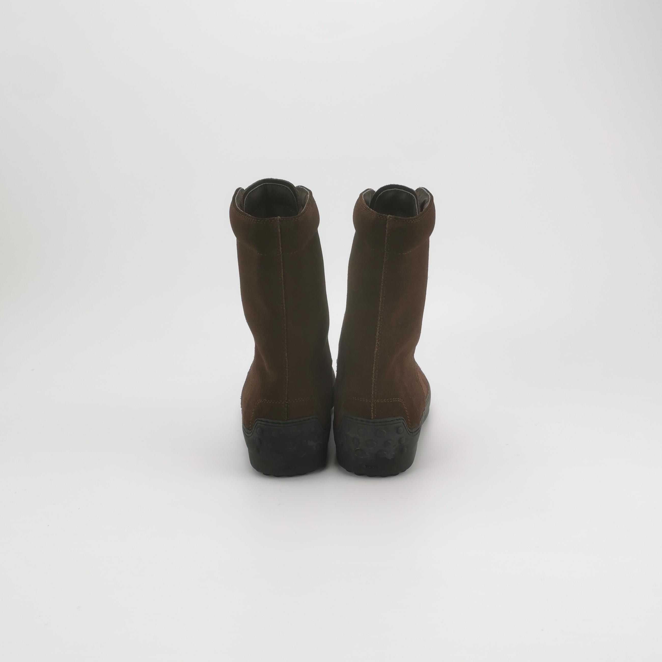 Tod's Tod's Brown Suede Lace-Up Boots EU 41.5 Size US 8 / EU 41 - 4 Thumbnail