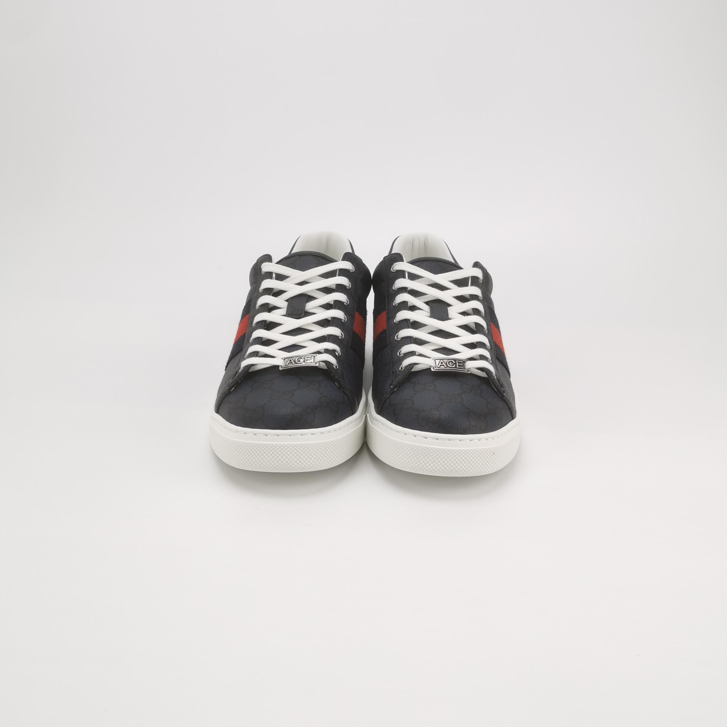 Gucci Gucci Ace GG Stripe Sneakers EU 43 Size US 10 / EU 43 - 3 Thumbnail