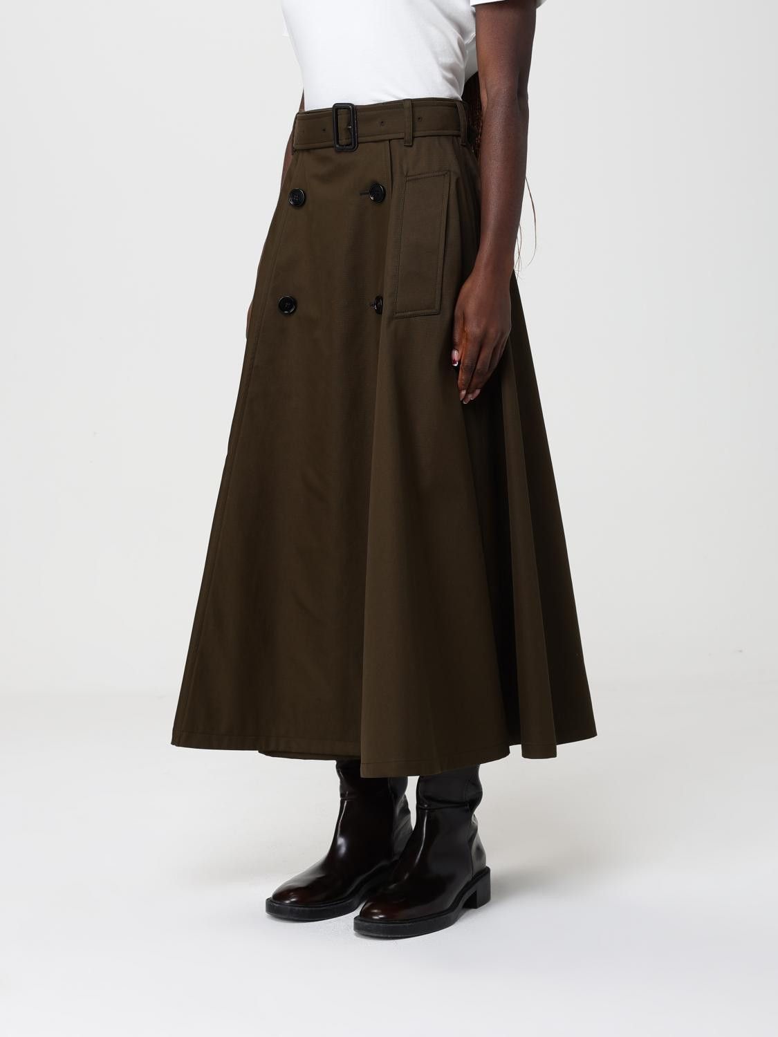 Burberry Burberry Skirt Woman Green Size 27" / US 4 / IT 40 - 4 Thumbnail