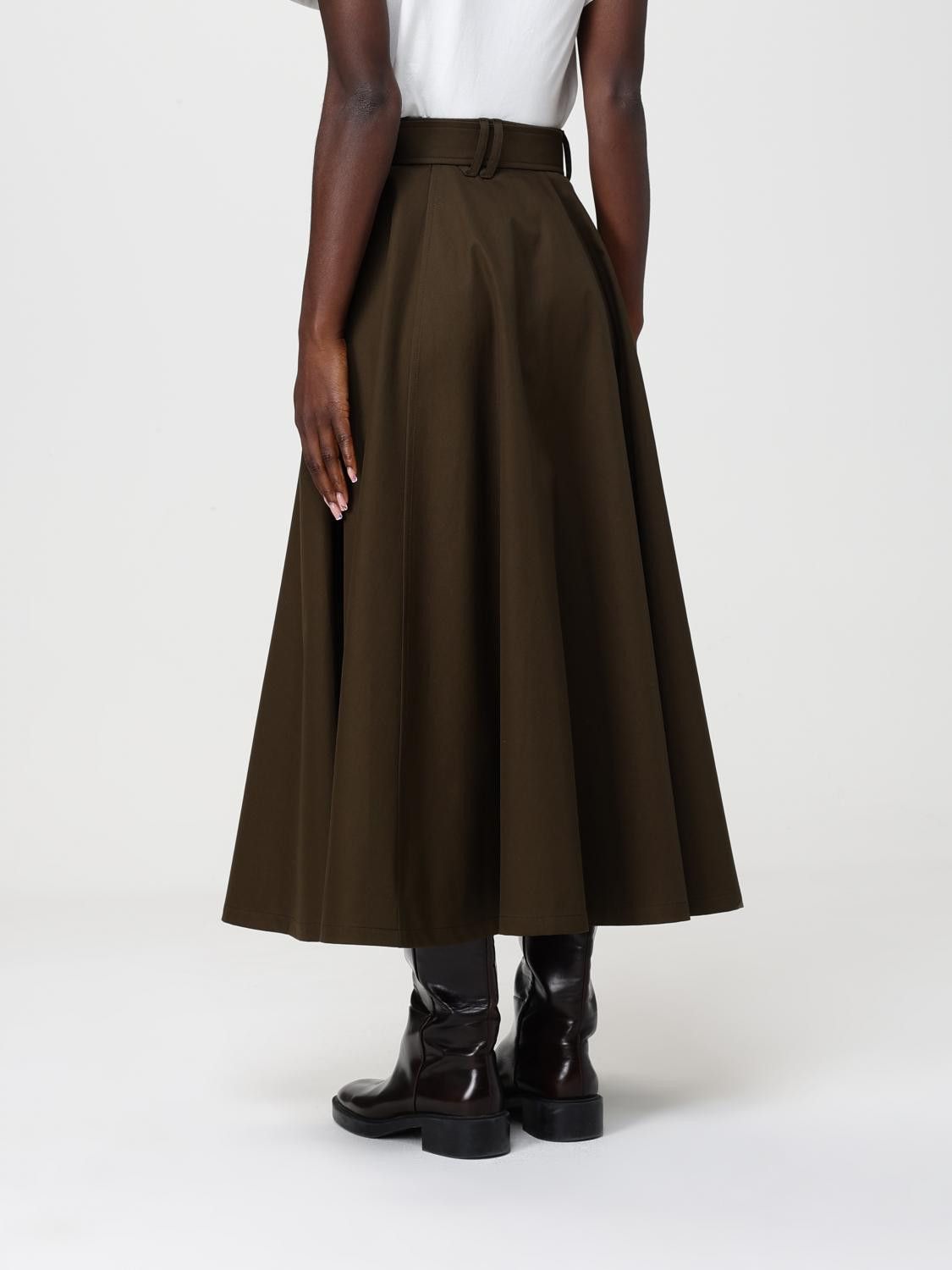 Burberry Burberry Skirt Woman Green Size 27" / US 4 / IT 40 - 3 Thumbnail