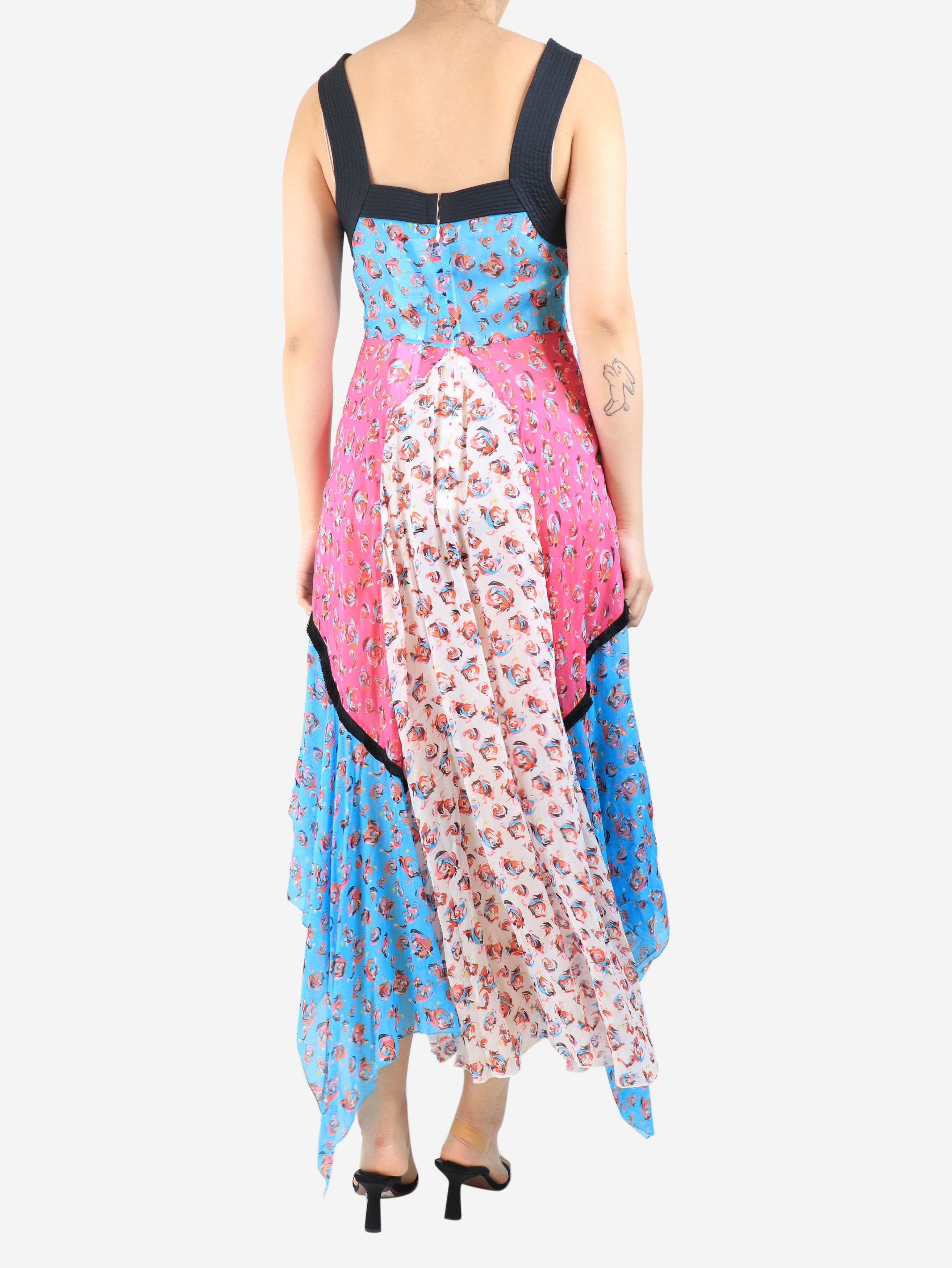 Byblos Floral midi dress - UK 10 Size M / US 6-8 / IT 42-44 - 3 Thumbnail
