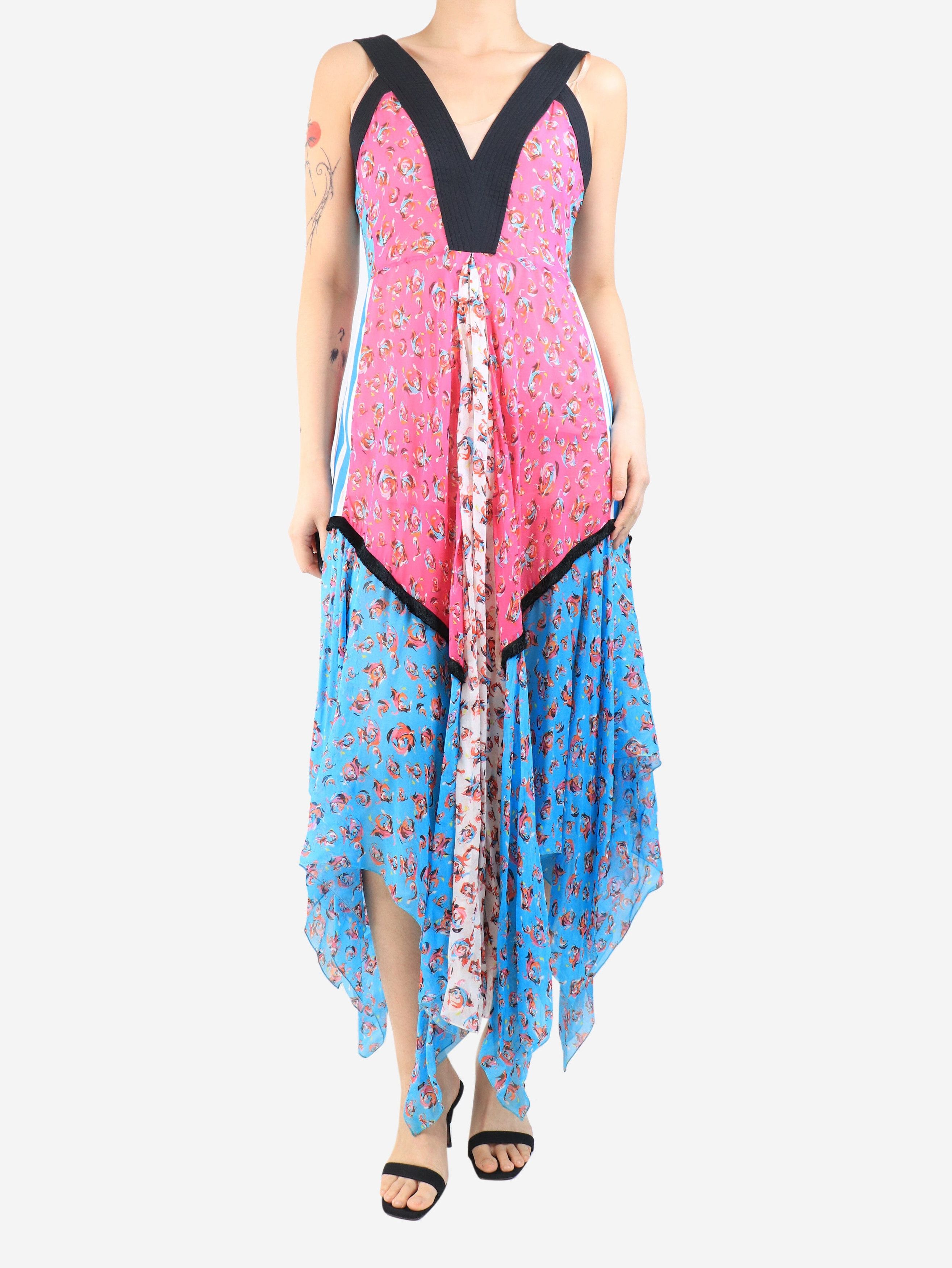 Byblos Floral midi dress - UK 10 Size M / US 6-8 / IT 42-44 - 4 Thumbnail