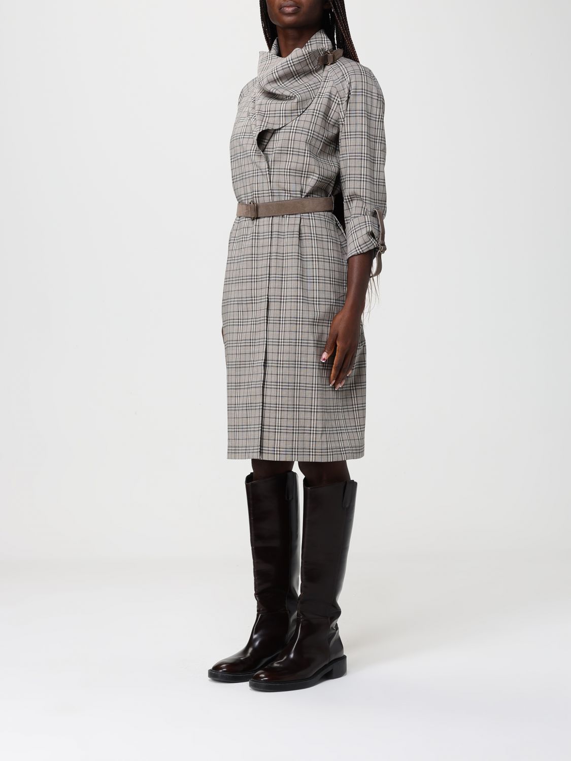 Burberry Burberry Dress Woman Multicolor Size XS / US 0-2 / IT 36-38 - 3 Thumbnail