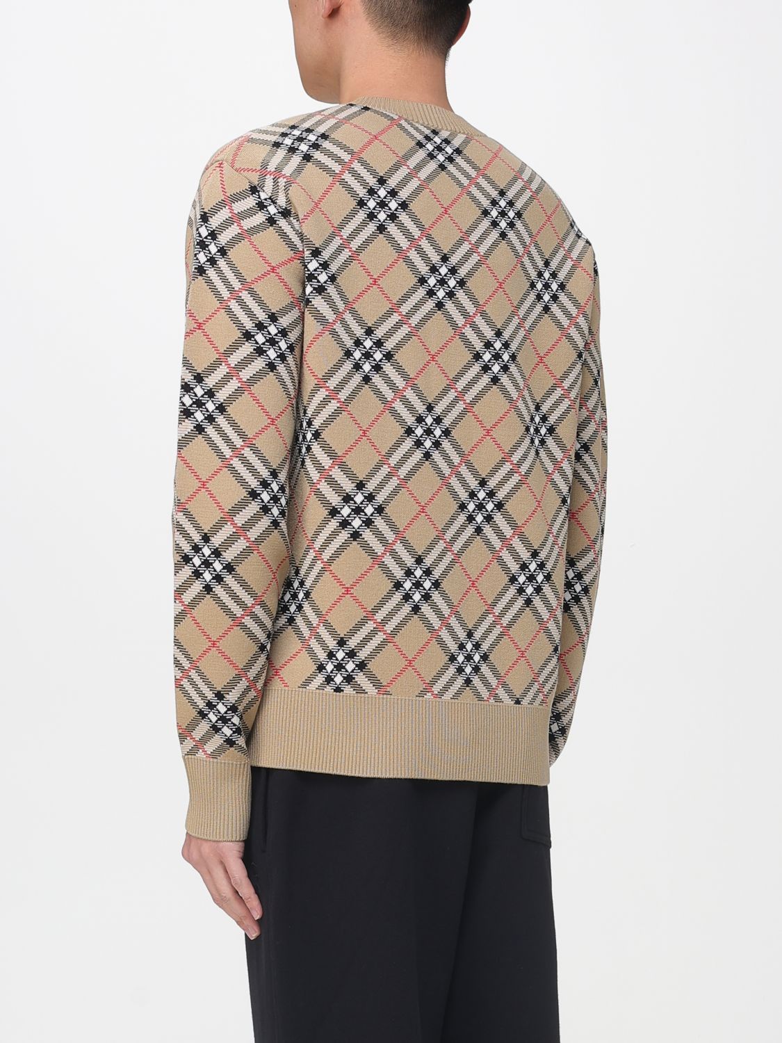 Burberry Burberry Sweater Men Sand Size US L / EU 52-54 / 3 - 3 Thumbnail