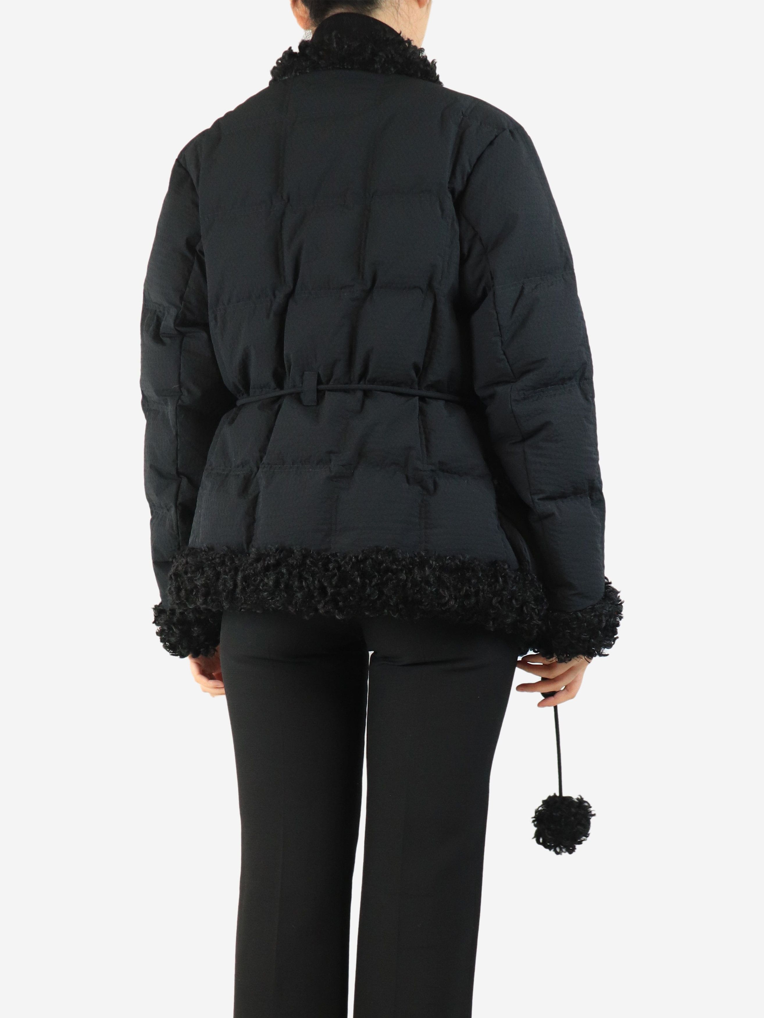 Other Black shearling detail down jacket - S Size S / US 4 / IT 40 - 2 Thumbnail