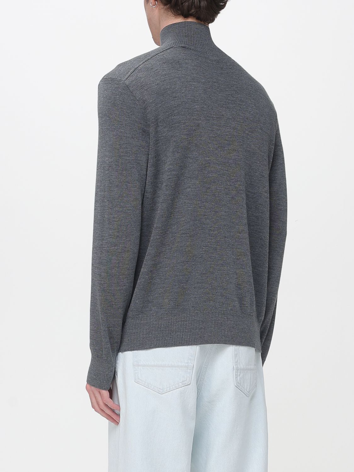 Burberry Burberry Sweater Men Grey Size US L / EU 52-54 / 3 - 3 Thumbnail