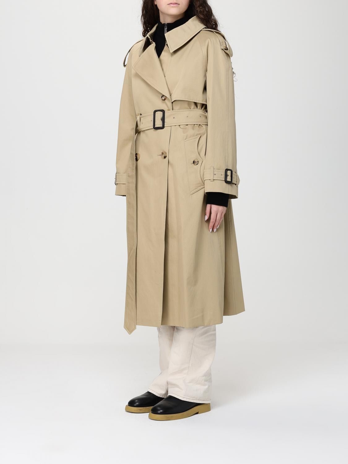 Burberry Burberry Jacket Woman Beige Size S / US 4 / IT 40 - 4 Thumbnail