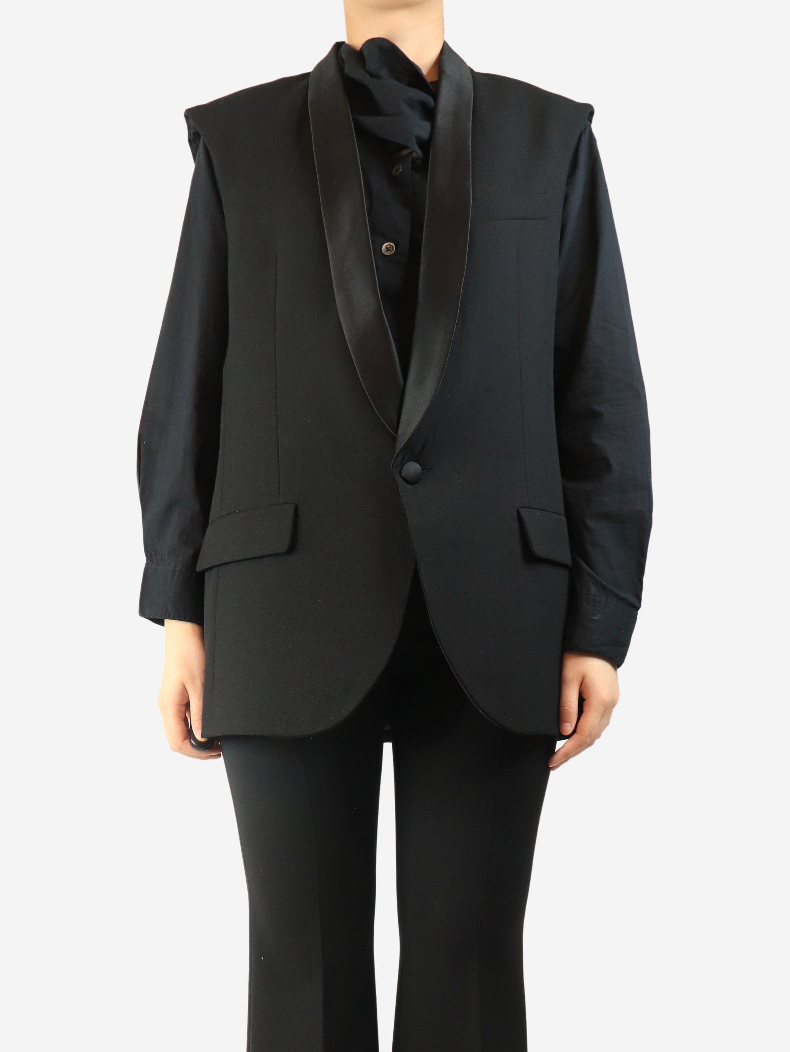 Other Black wool-blend waistcoat - M Size M / US 6-8 / IT 42-44 - 2 Thumbnail
