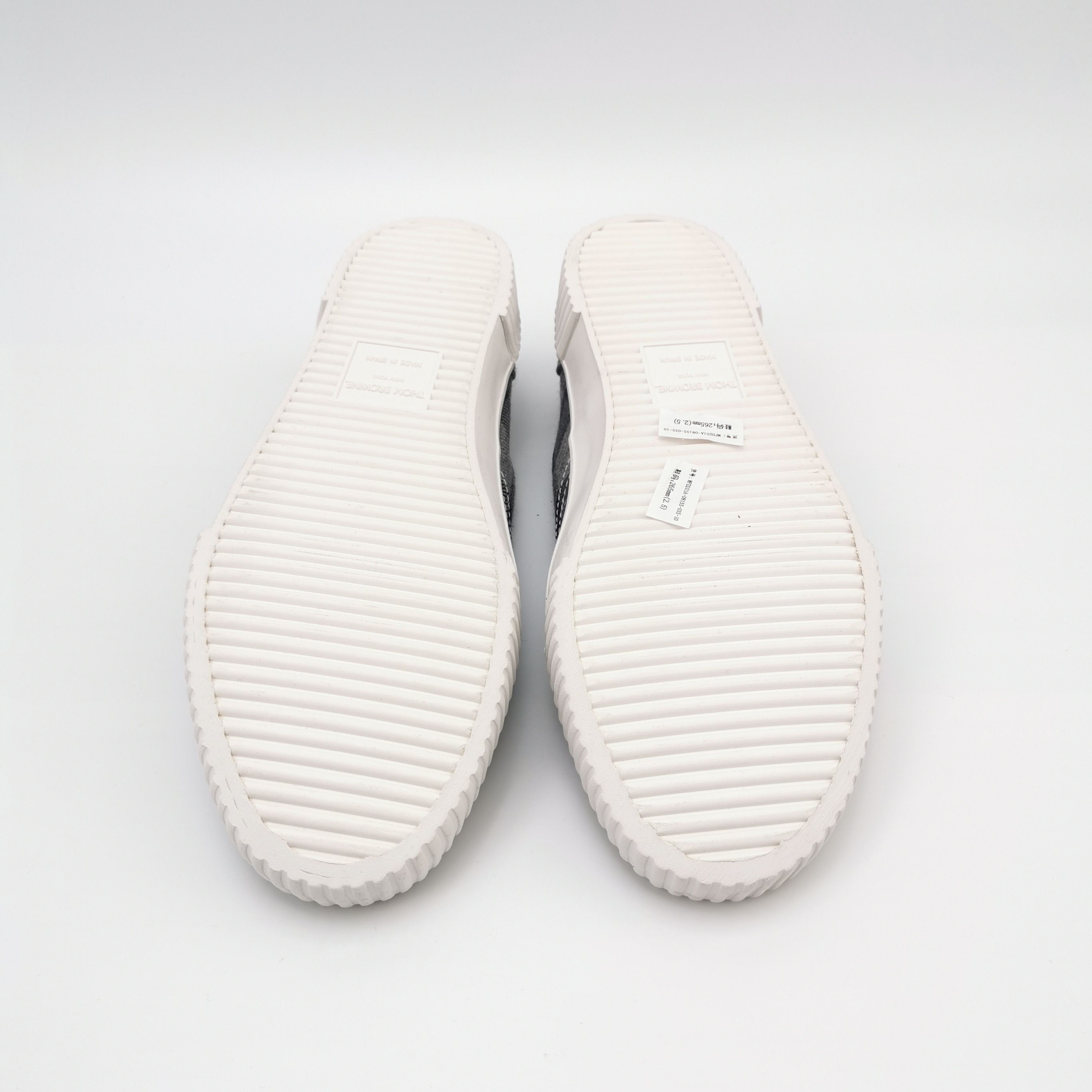 Thom Browne Thom Browne Plaid Canvas Low-Top Sneakers EU 43 Size US 10 / EU 43 - 5 Thumbnail