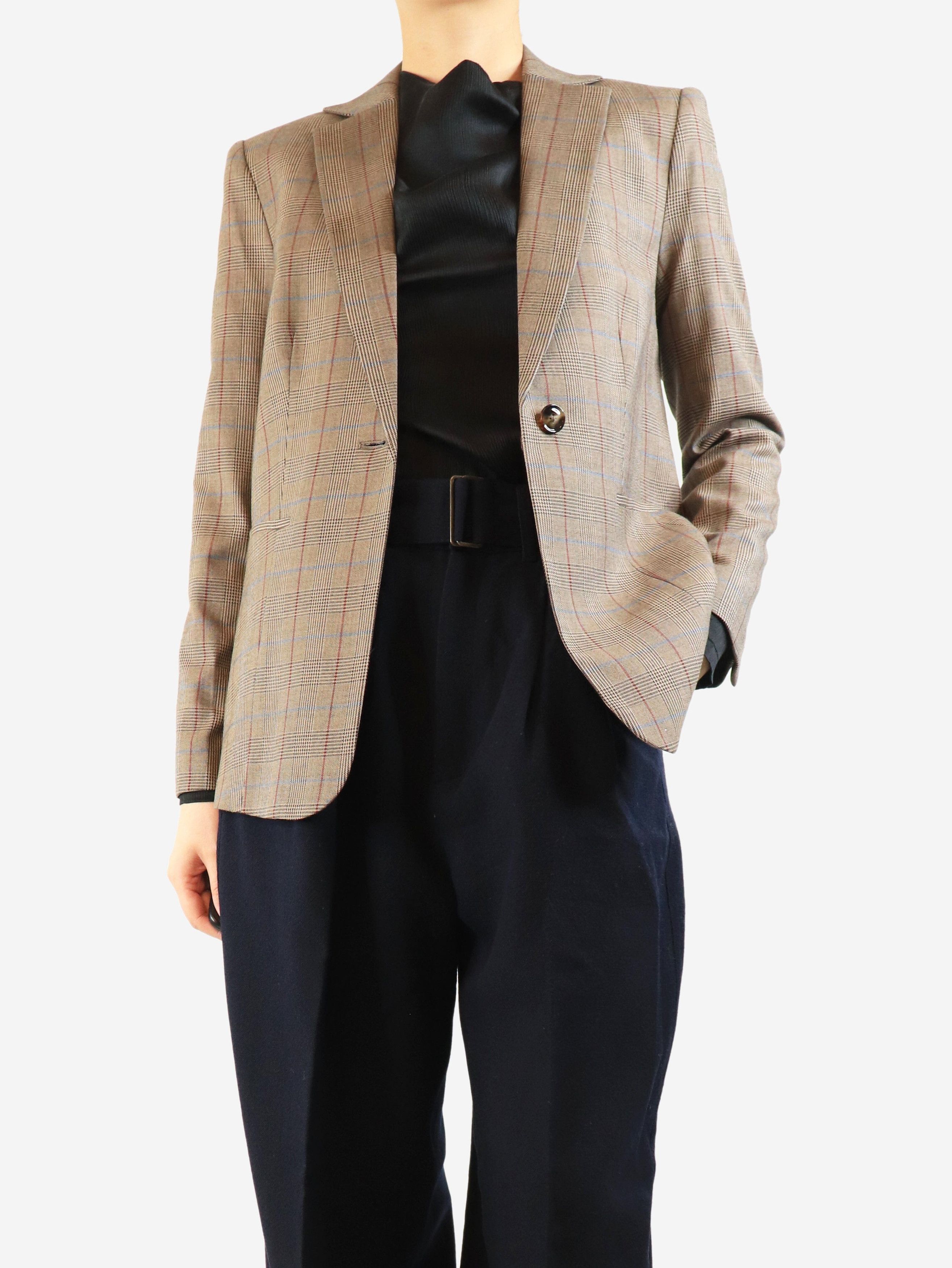 Frame Brown check blazer - S Size S / US 4 / IT 40 - 3 Thumbnail