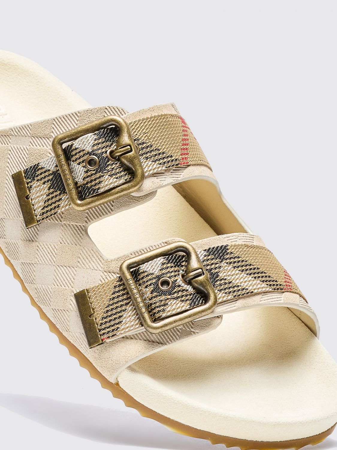 Burberry Burberry Heeled Sandal Woman Beige Size US 8 / IT 38 - 3 Thumbnail