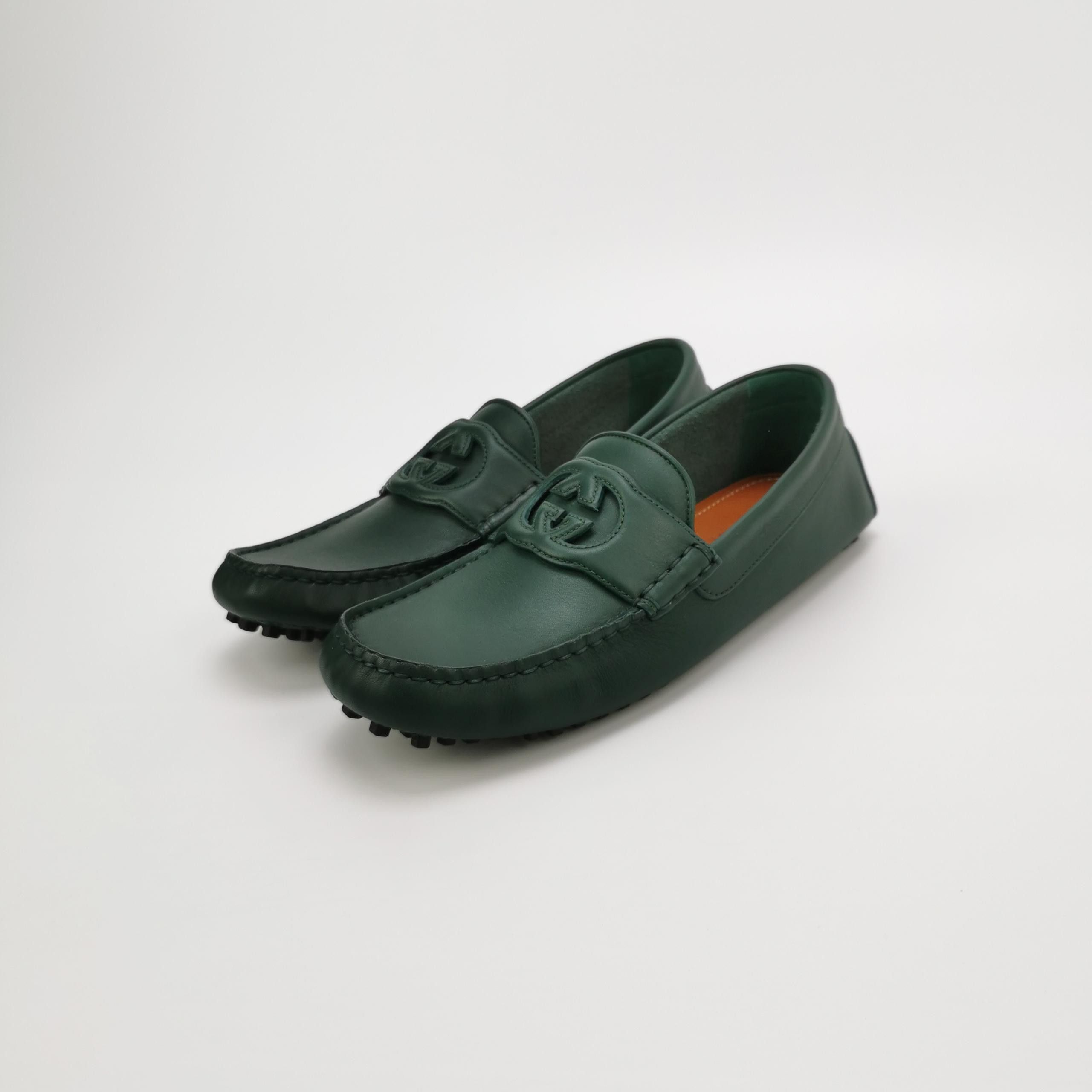Gucci Gucci Interlocking G Leather Driving Shoes 6 Size US 7 / EU 40 - 2 Thumbnail