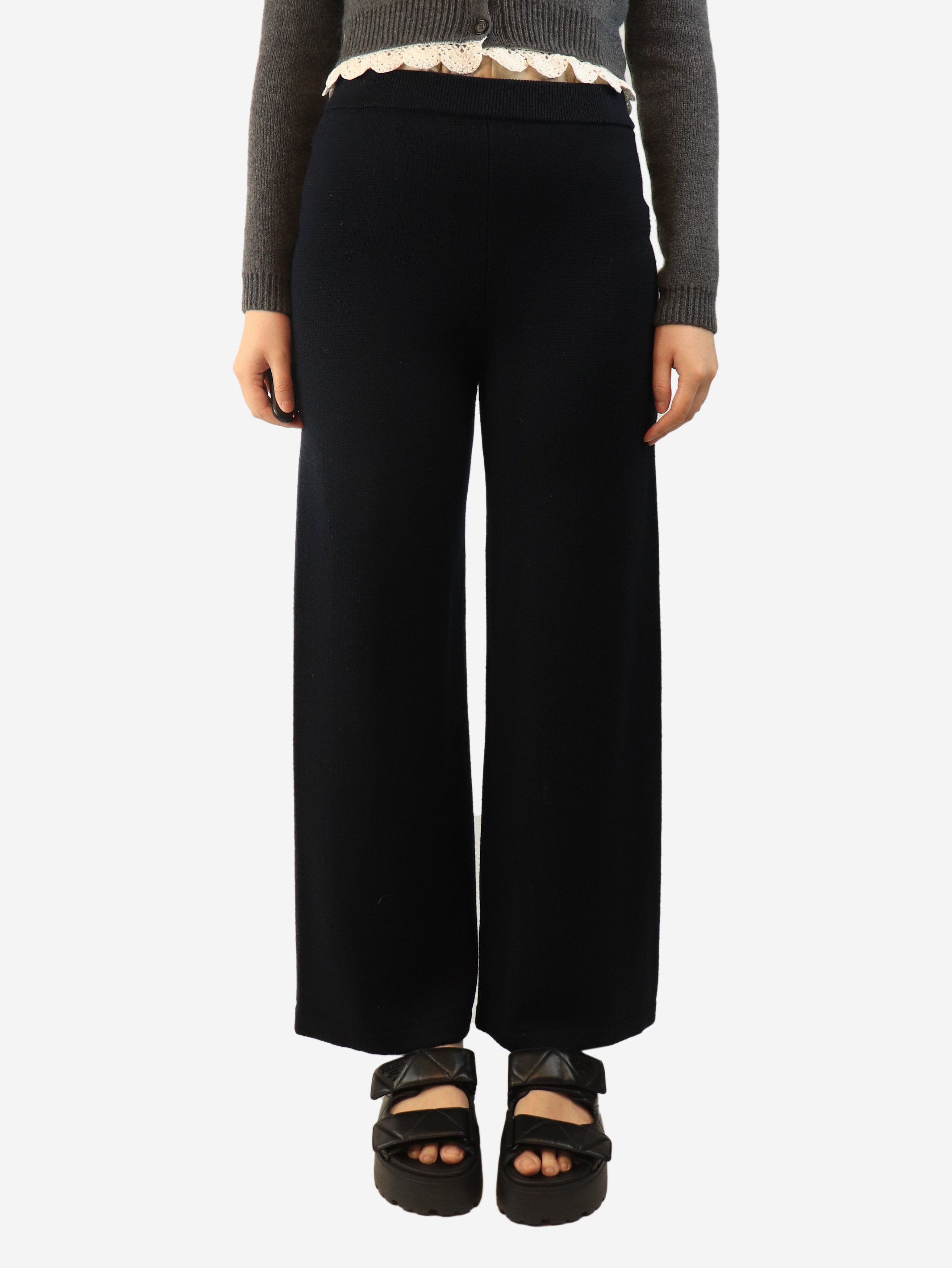 Max Mara Navy wool trousers - M Size 30" / US 8 / IT 44 - 2 Thumbnail