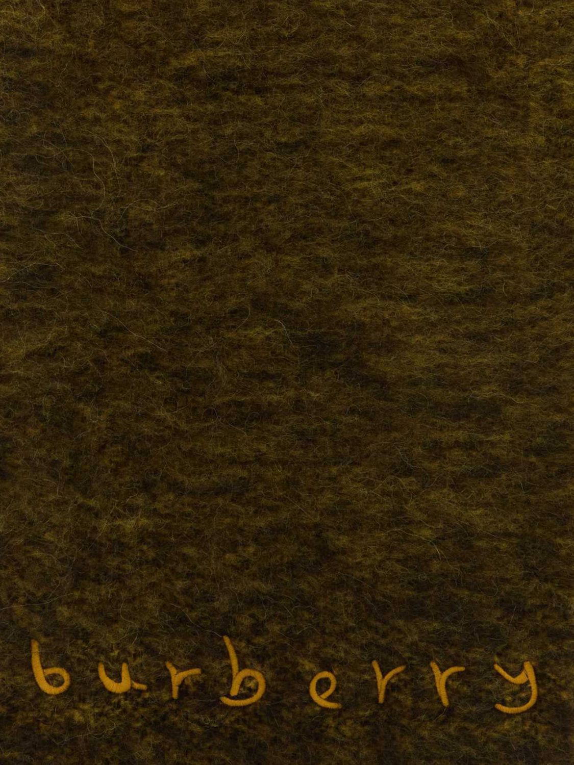 Burberry Burberry Scarf Men Yellow Size ONE SIZE - 3 Thumbnail