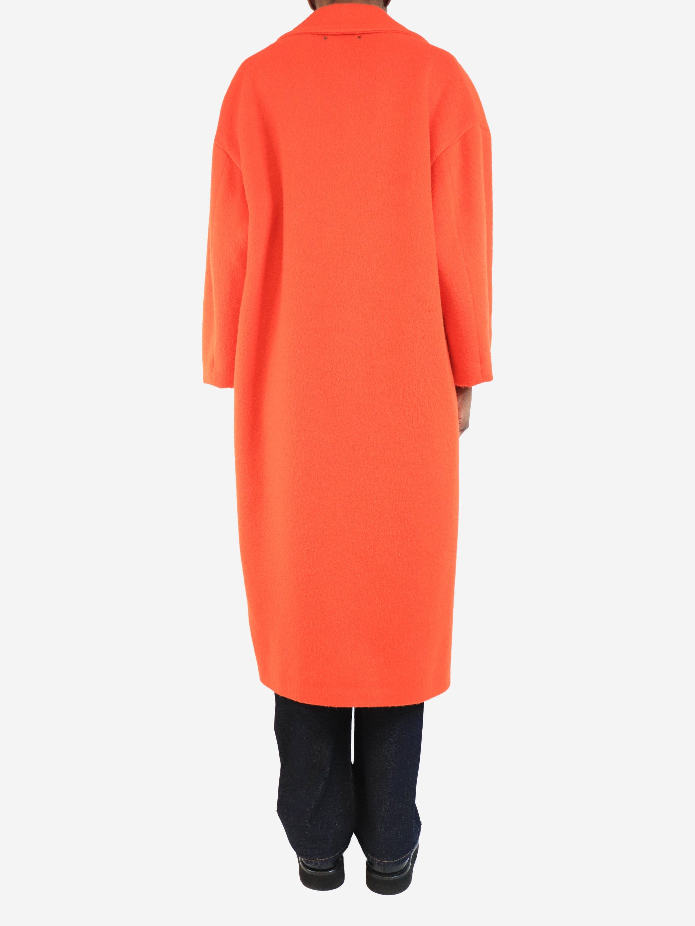Other Blood orange single-breasted cocoon coat - UK 6 Size XS / US 0-2 / IT 36-38 - 2 Thumbnail