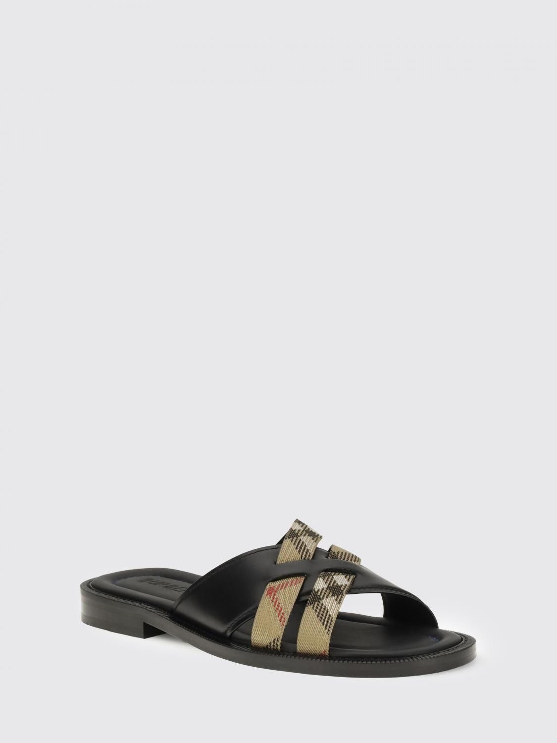 Burberry Burberry Sandals Men Black Size US 9 / EU 42 - 2 Thumbnail