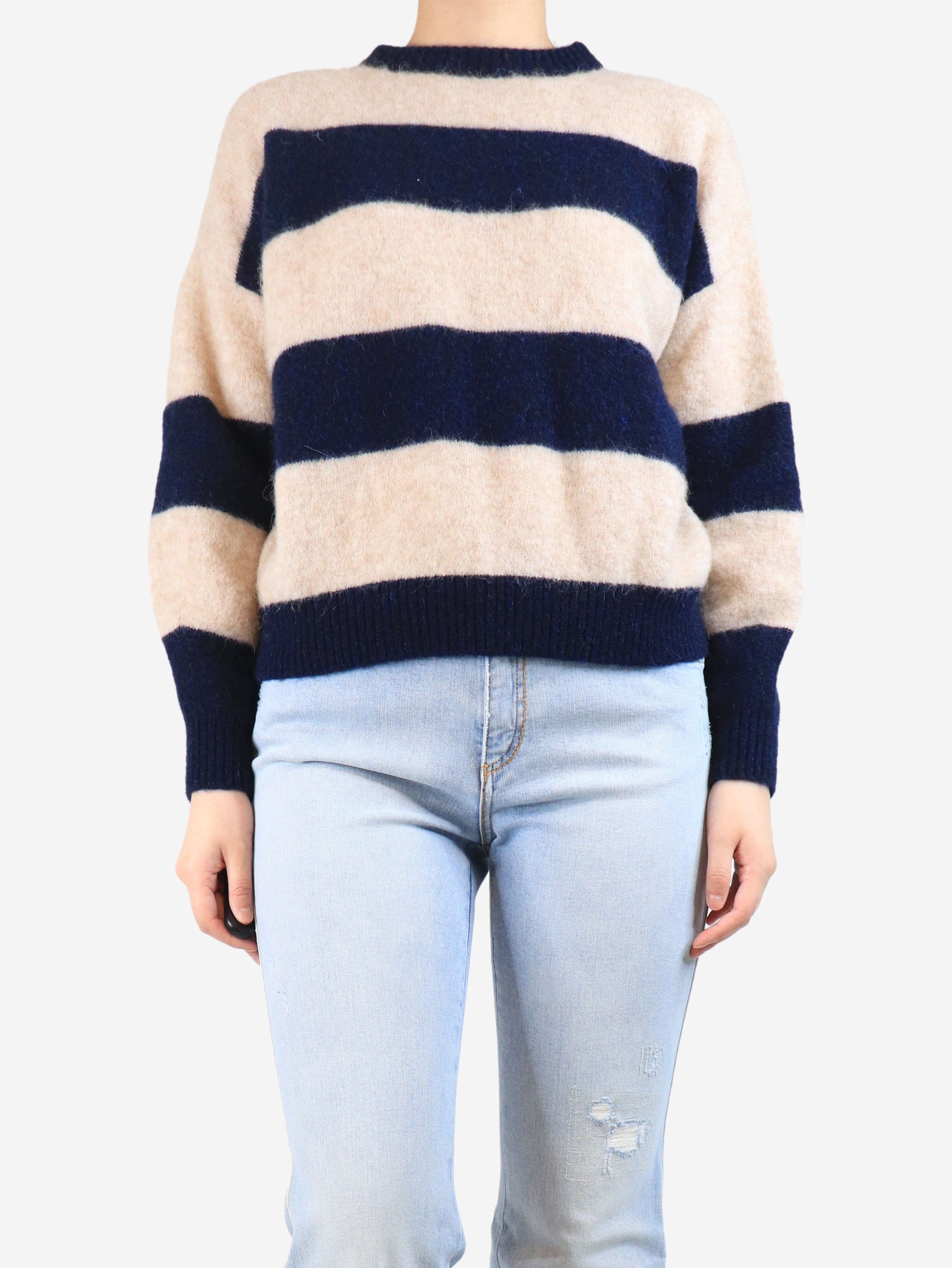 Other Neutral and navy striped jumper Size S / US 4 / IT 40 - 3 Thumbnail