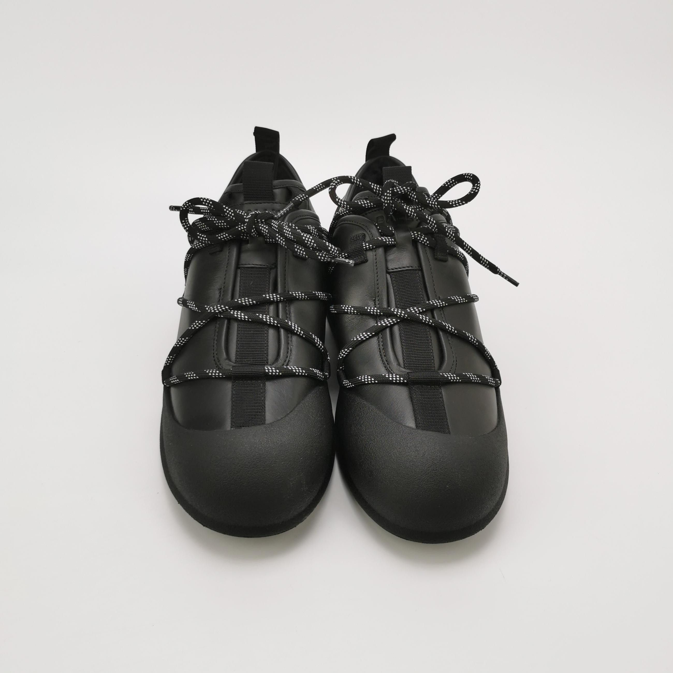Bally Bally Black Leather Logo Low-Top Sneakers 43 Size US 10 / EU 43 - 3 Thumbnail