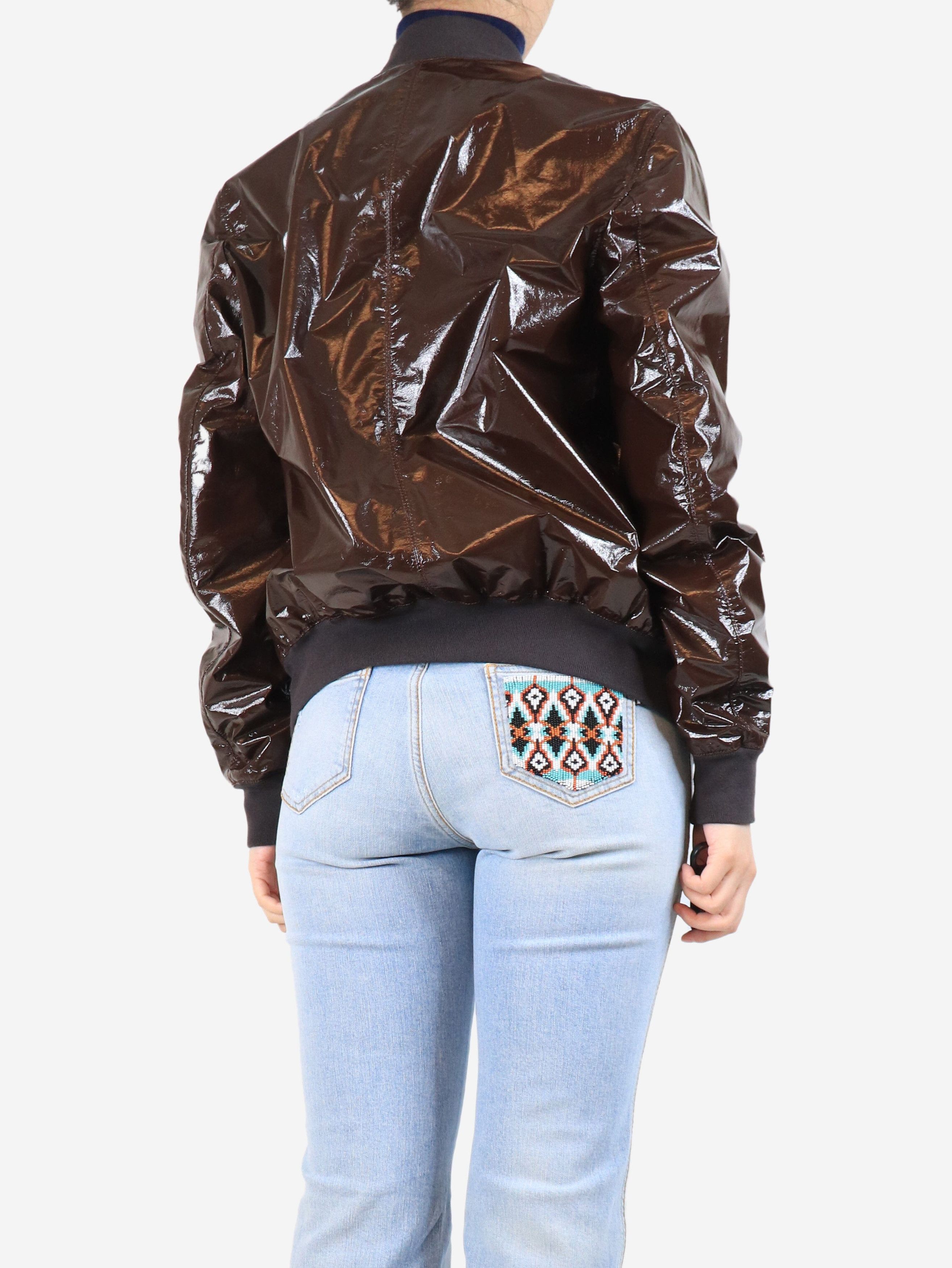 Other Brown lambskin jacket - UK 16 Size S / US 4 / IT 40 - 2 Thumbnail