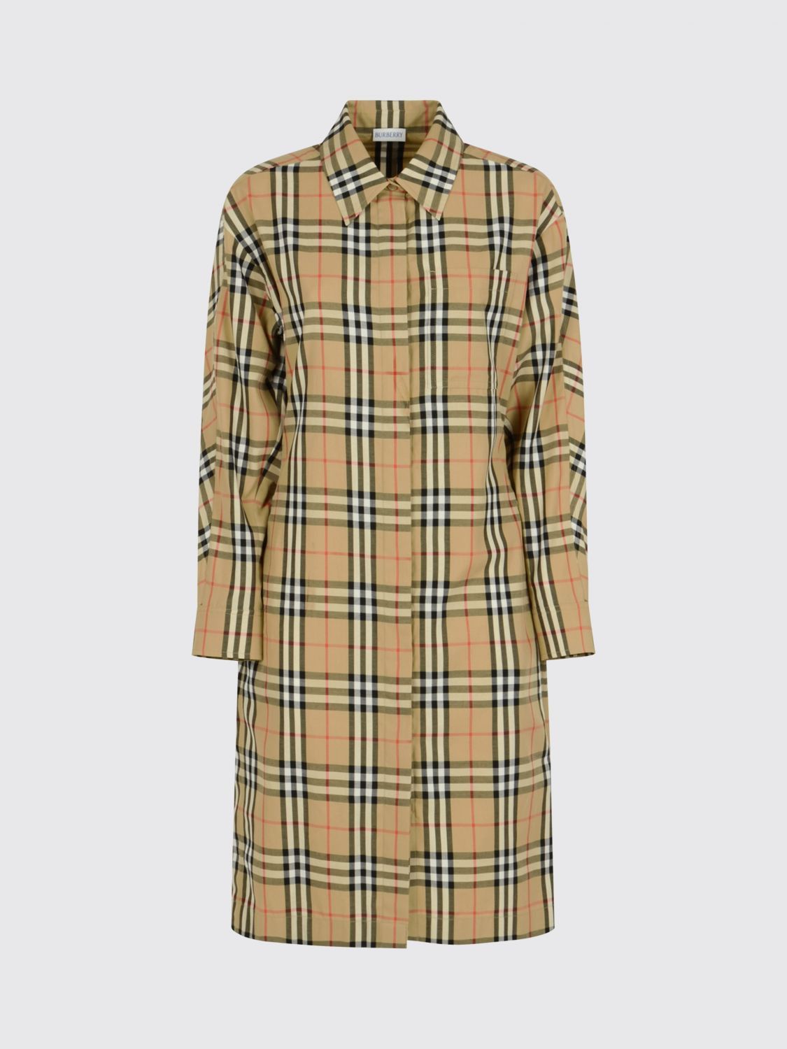 Burberry Burberry Dress Woman Sand Size M / US 6-8 / IT 42-44 - 2 Thumbnail