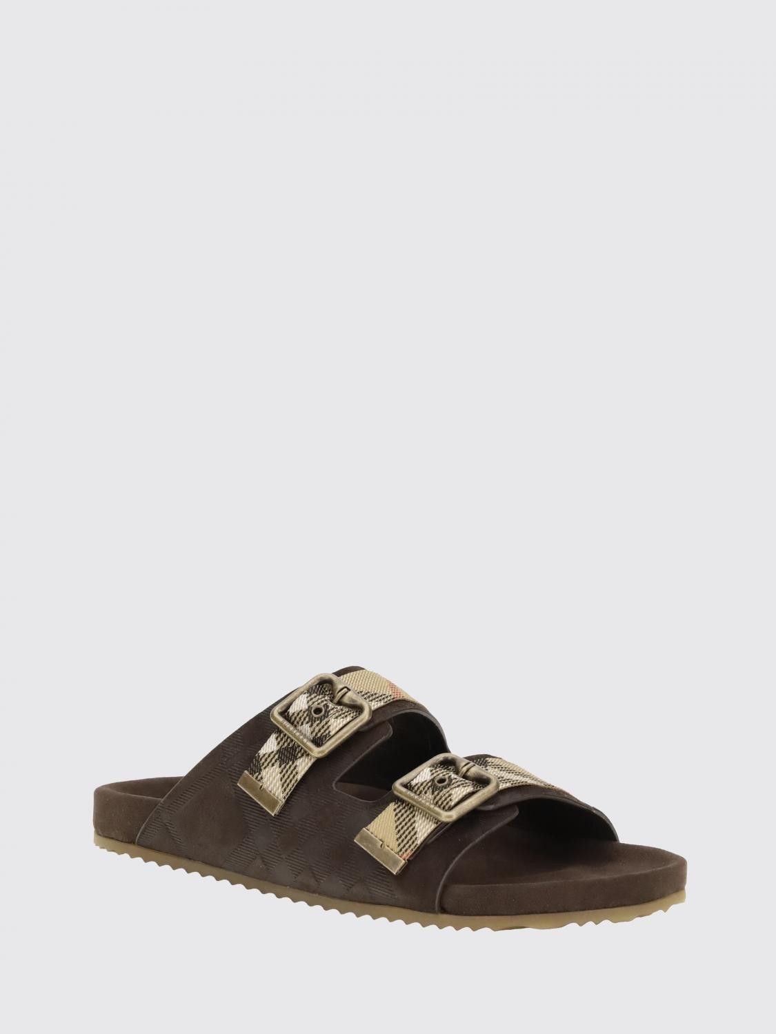 Burberry Burberry Sandals Men Beige Size US 9.5 / EU 42-43 - 2 Thumbnail