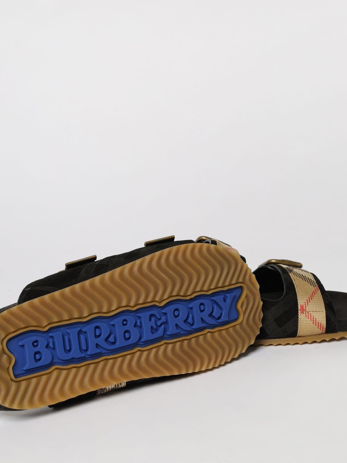 Burberry Burberry Sandals Men Black Size US 13 / EU 46 - 4 Thumbnail