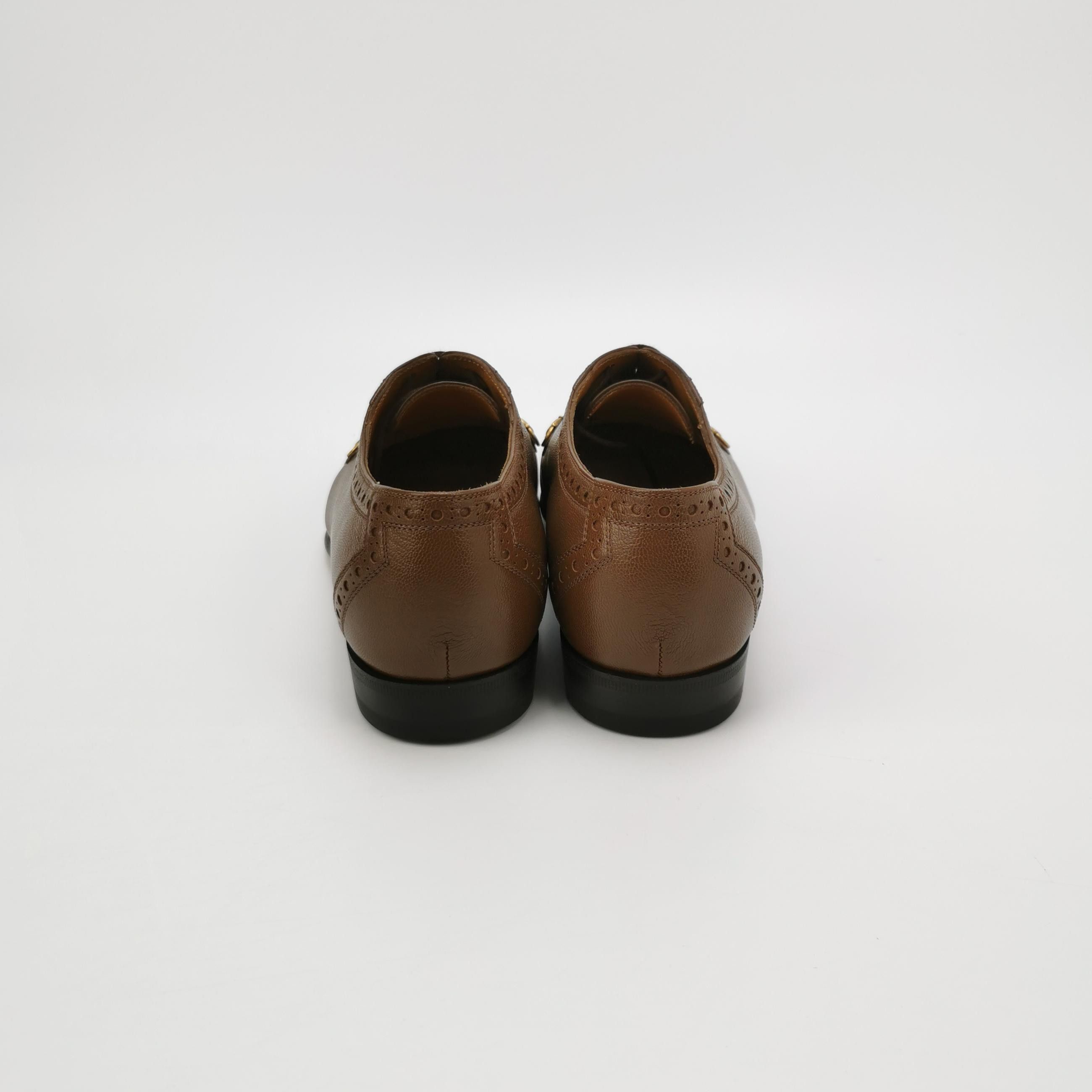 Gucci Gucci Brogue Horsebit Leather Shoes 5.5 Size US 6 / EU 39 - 4 Thumbnail