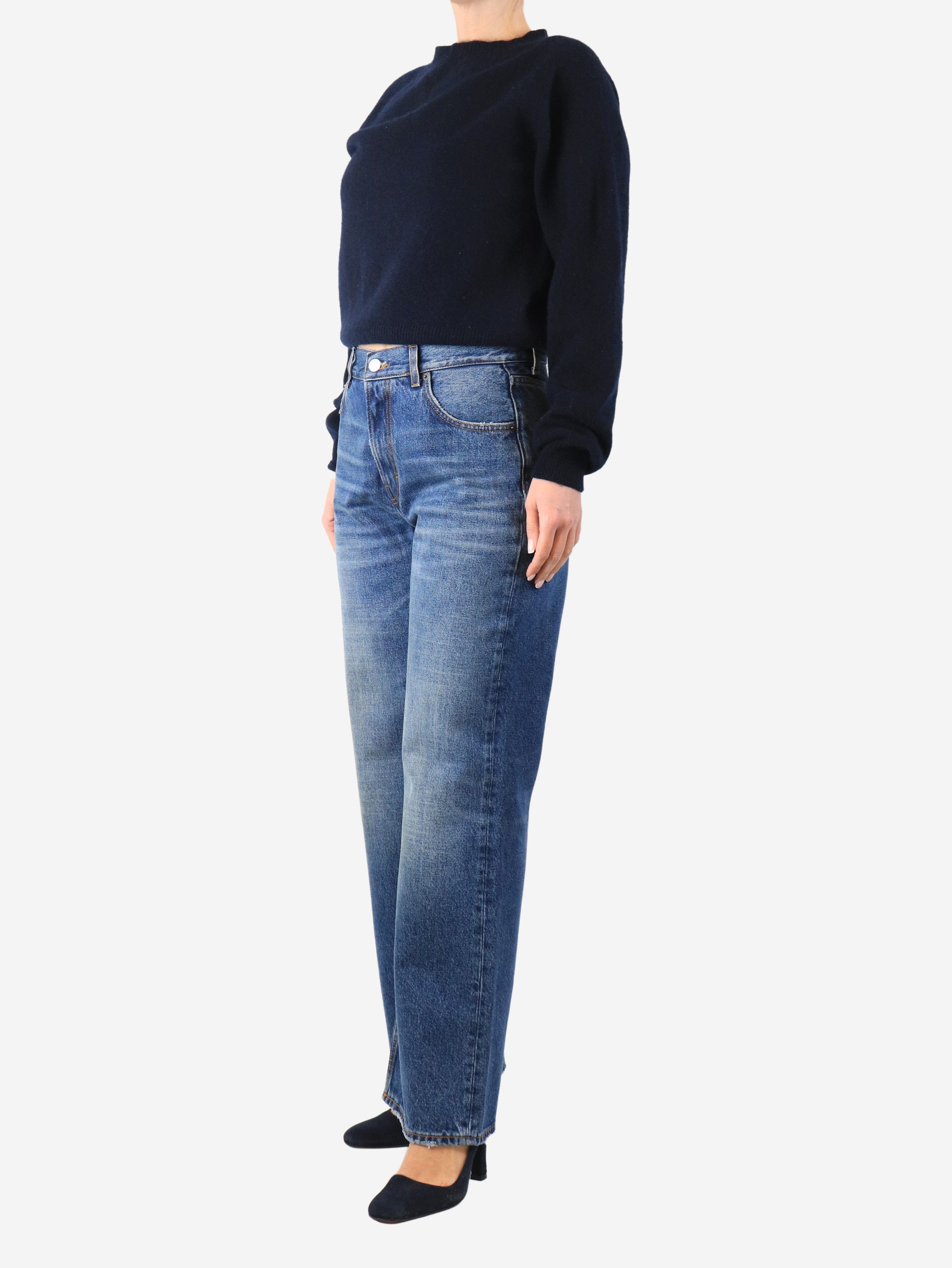 Other Blue wide-leg jeans - UK 10 Size 28" / US 6 / IT 42 - 2 Thumbnail