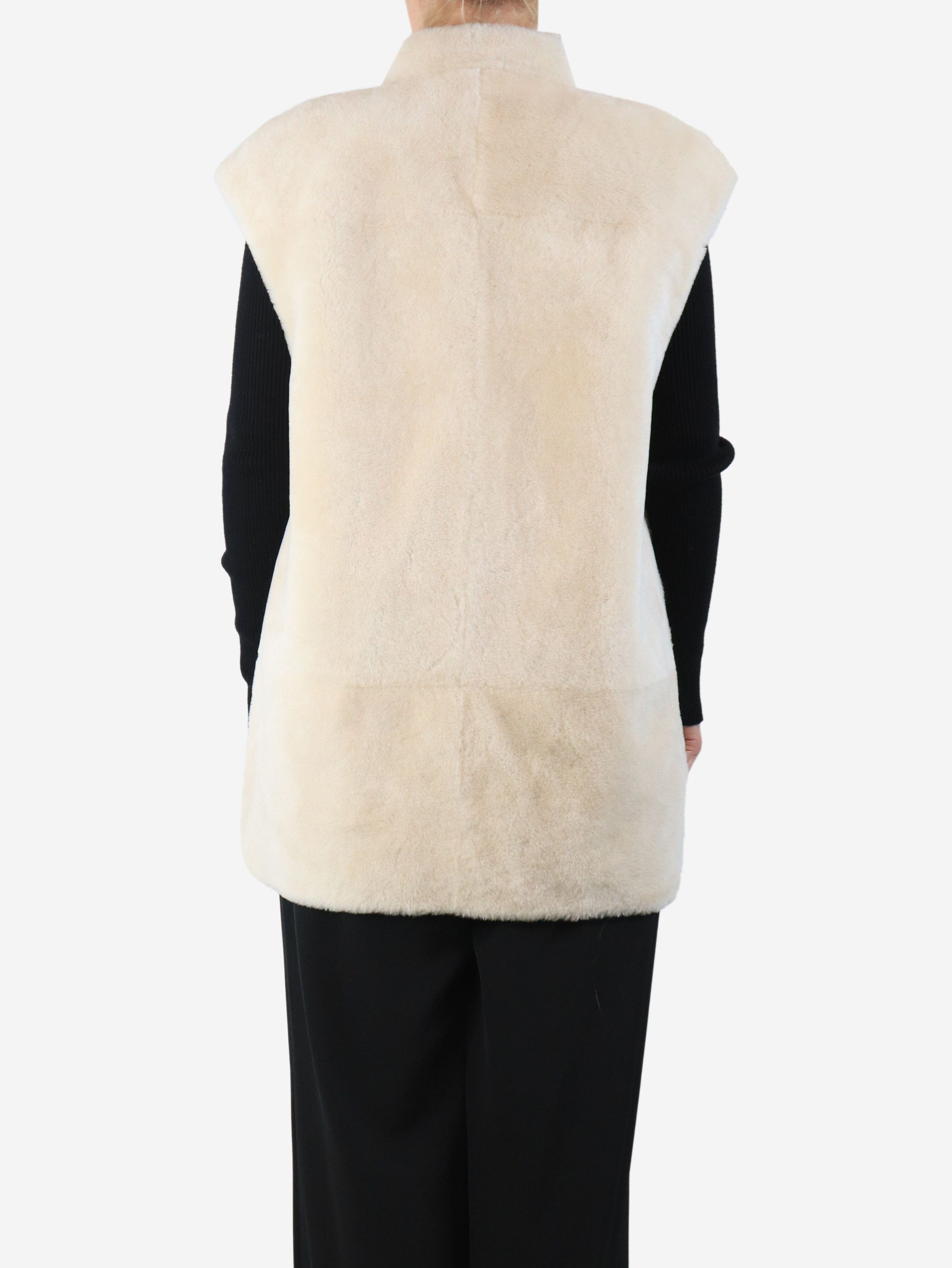 Other Cream shearling gilet - UK 12 Size M / US 6-8 / IT 42-44 - 2 Thumbnail