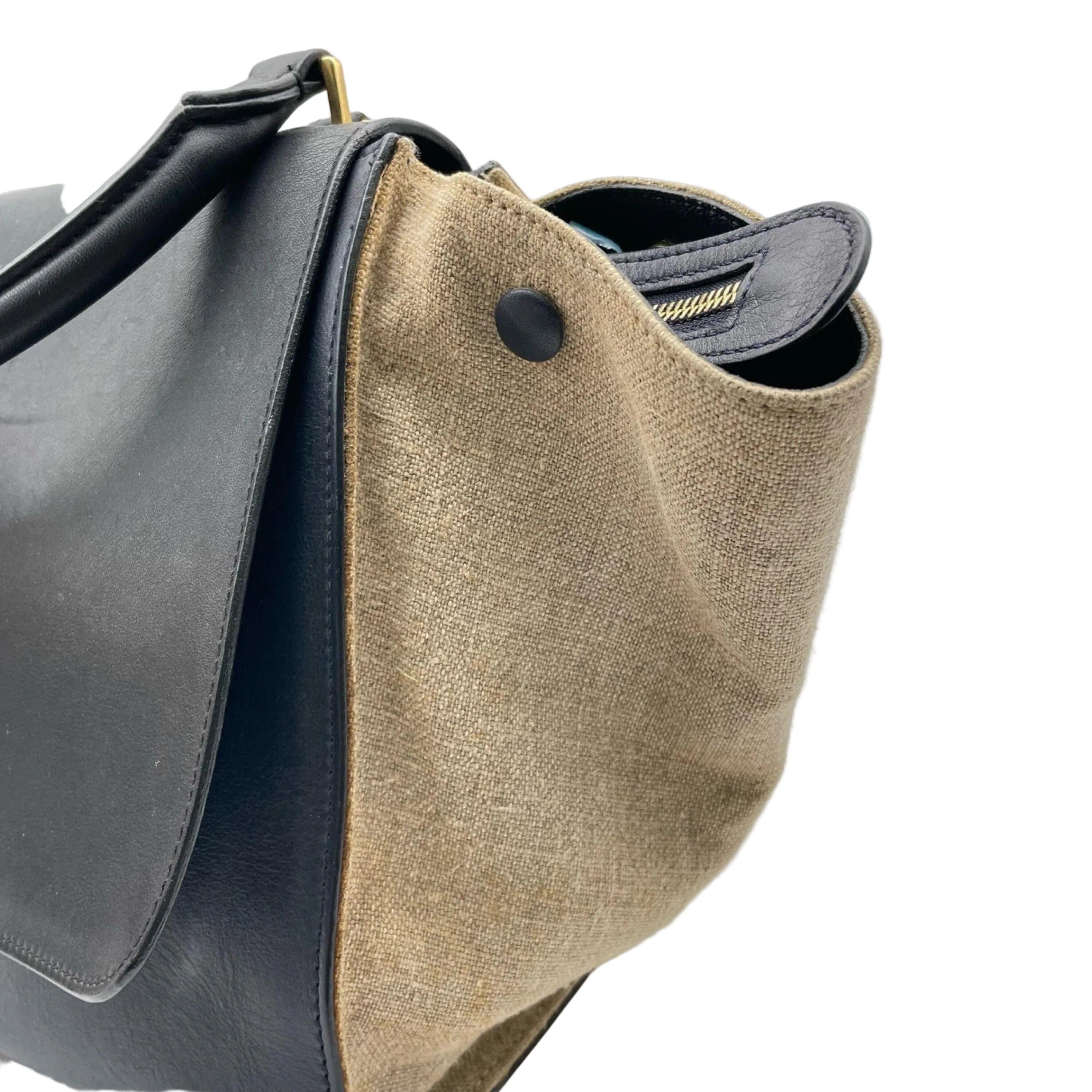 Celine Blue Trapeze leather handbag Size ONE SIZE - 5 Thumbnail