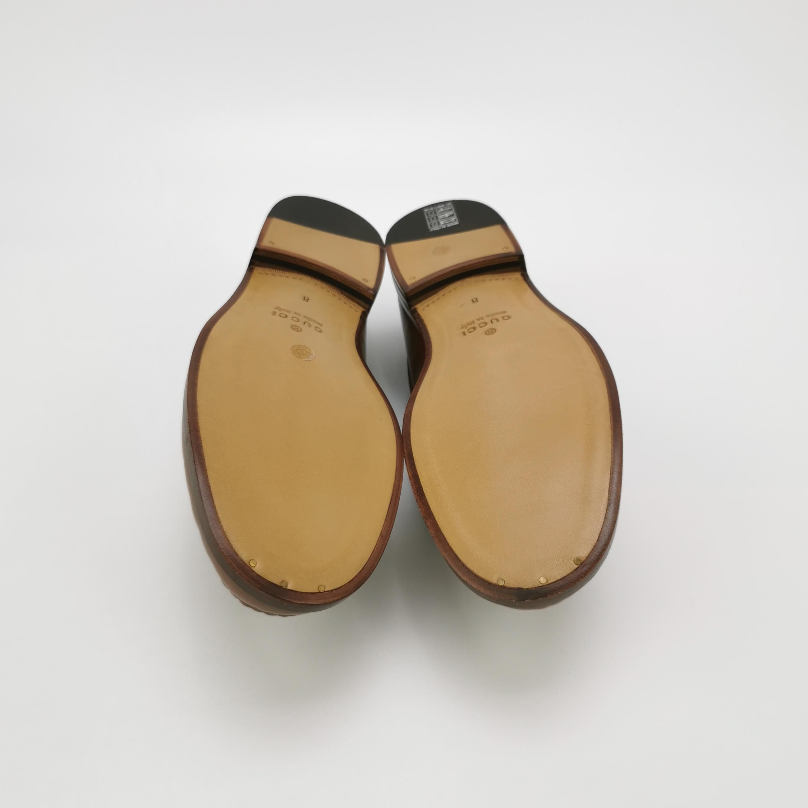 Gucci Gucci Interlocking G Leather Loafers 8 Size US 9 / EU 42 - 5 Thumbnail