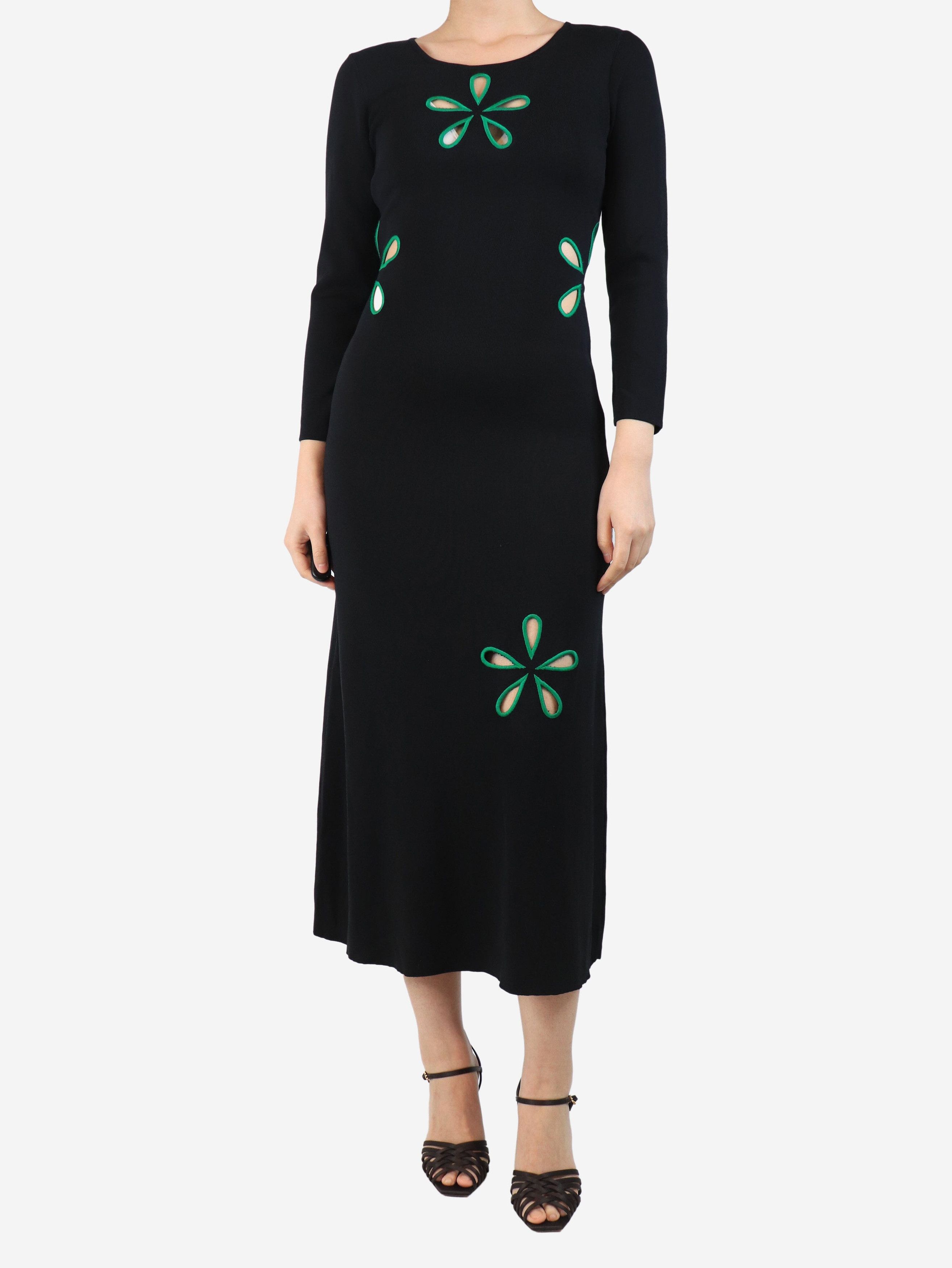 Other Black cutout midi dress - UK 8 Size S / US 4 / IT 40 - 4 Thumbnail