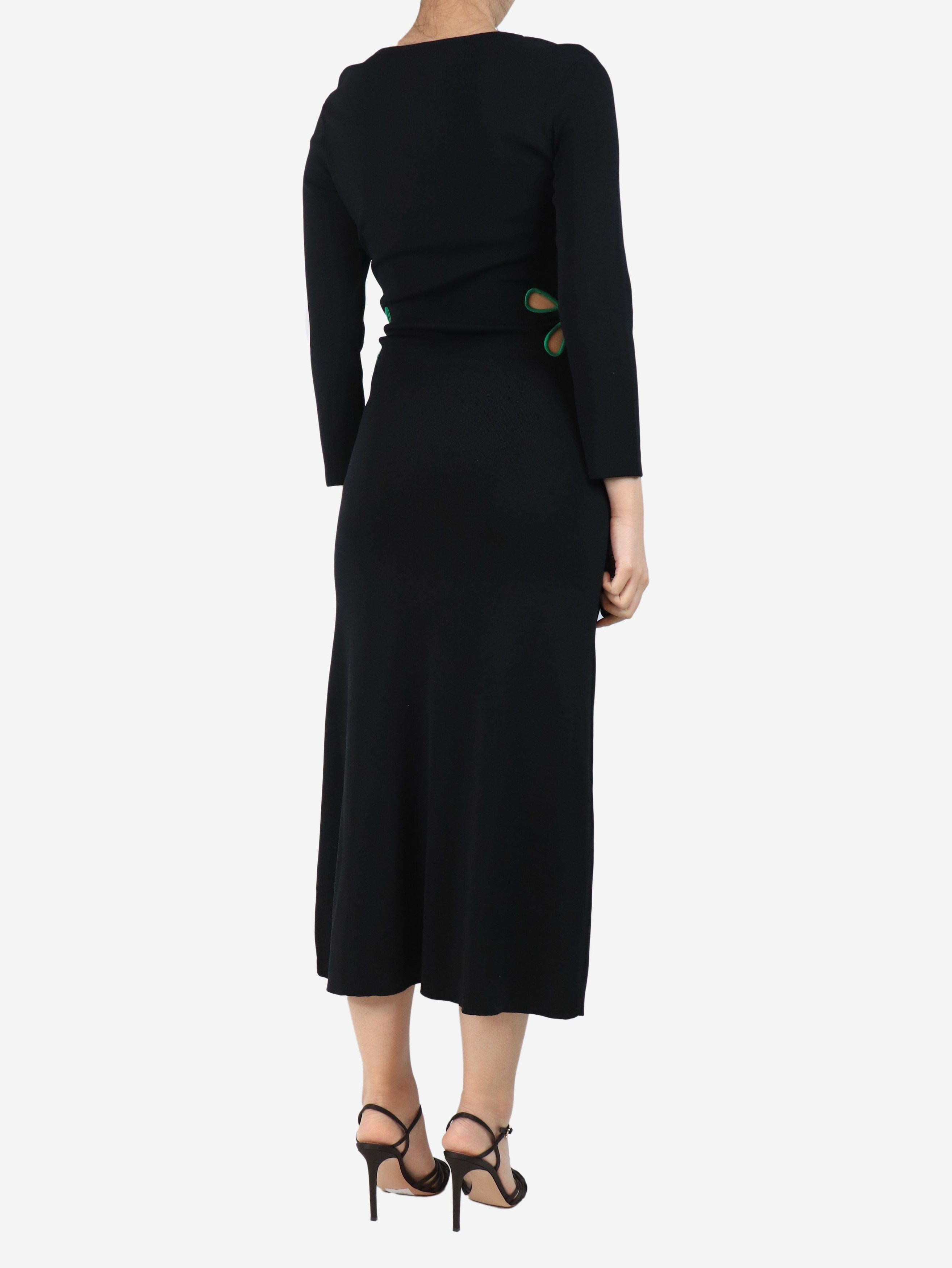 Other Black cutout midi dress - UK 8 Size S / US 4 / IT 40 - 3 Thumbnail